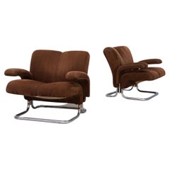60s Emilio Guarnacci ‘Isotra’ Fauteuil for 1P Set/2