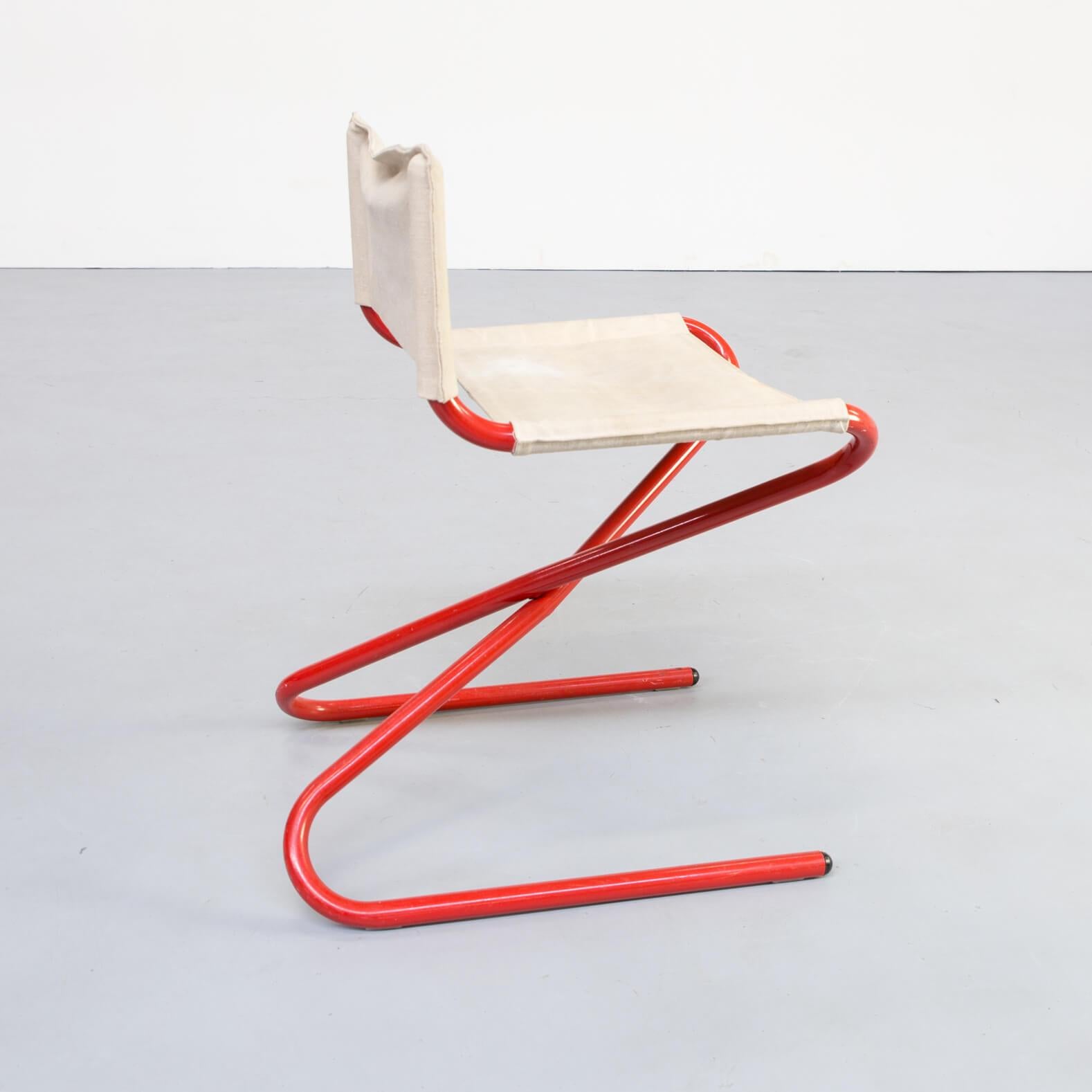 1960s Erik Magnussen ‘c-chair’ Foldable for Torben Orskov Set of 2 For Sale 3