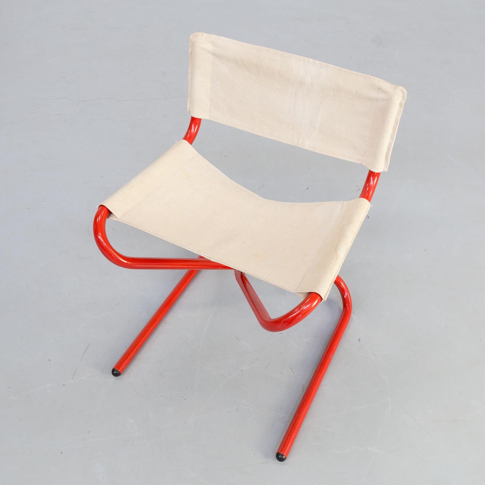 1960s Erik Magnussen ‘c-chair’ Foldable for Torben Orskov Set of 2 For Sale 5