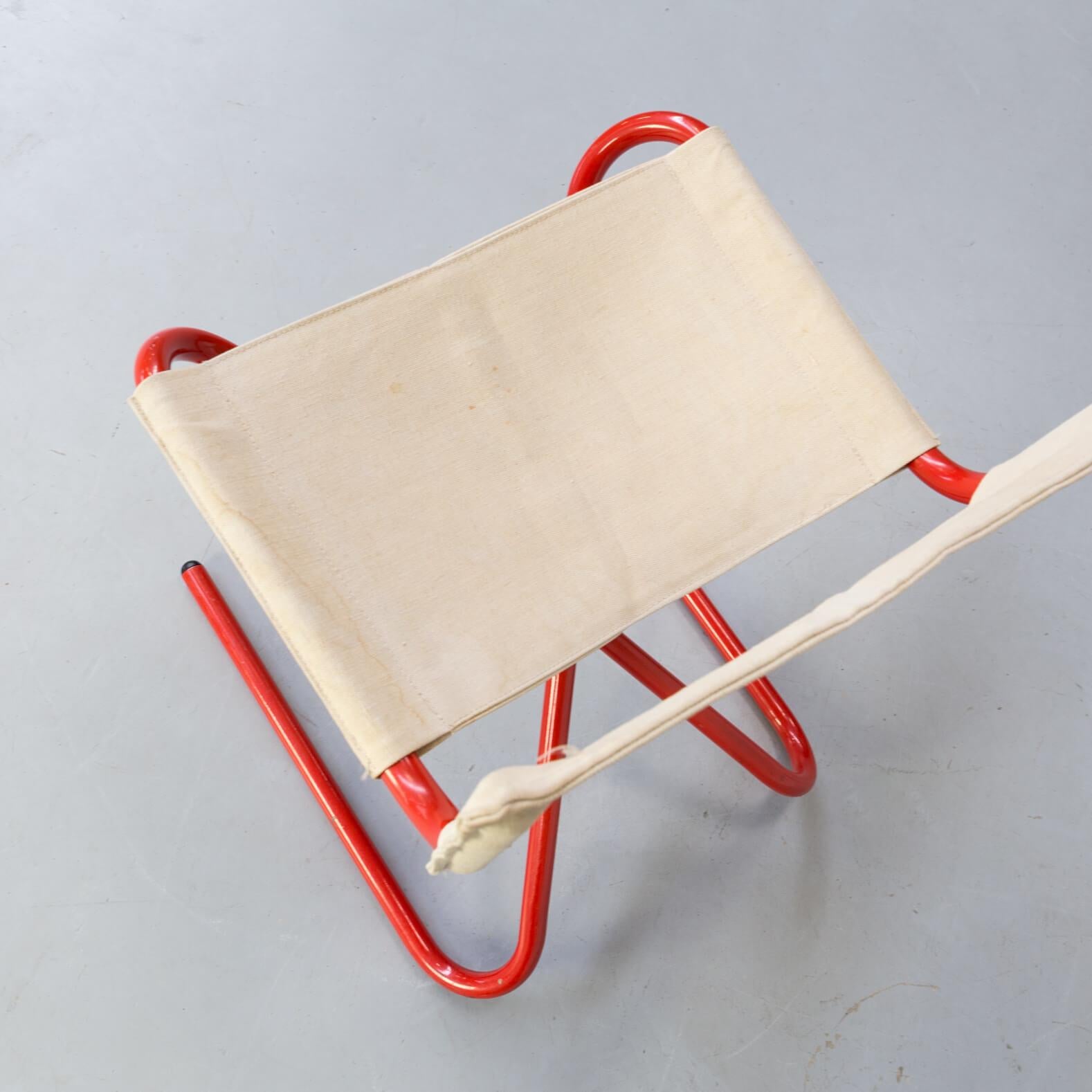 1960s Erik Magnussen ‘c-chair’ Foldable for Torben Orskov Set of 2 For Sale 6