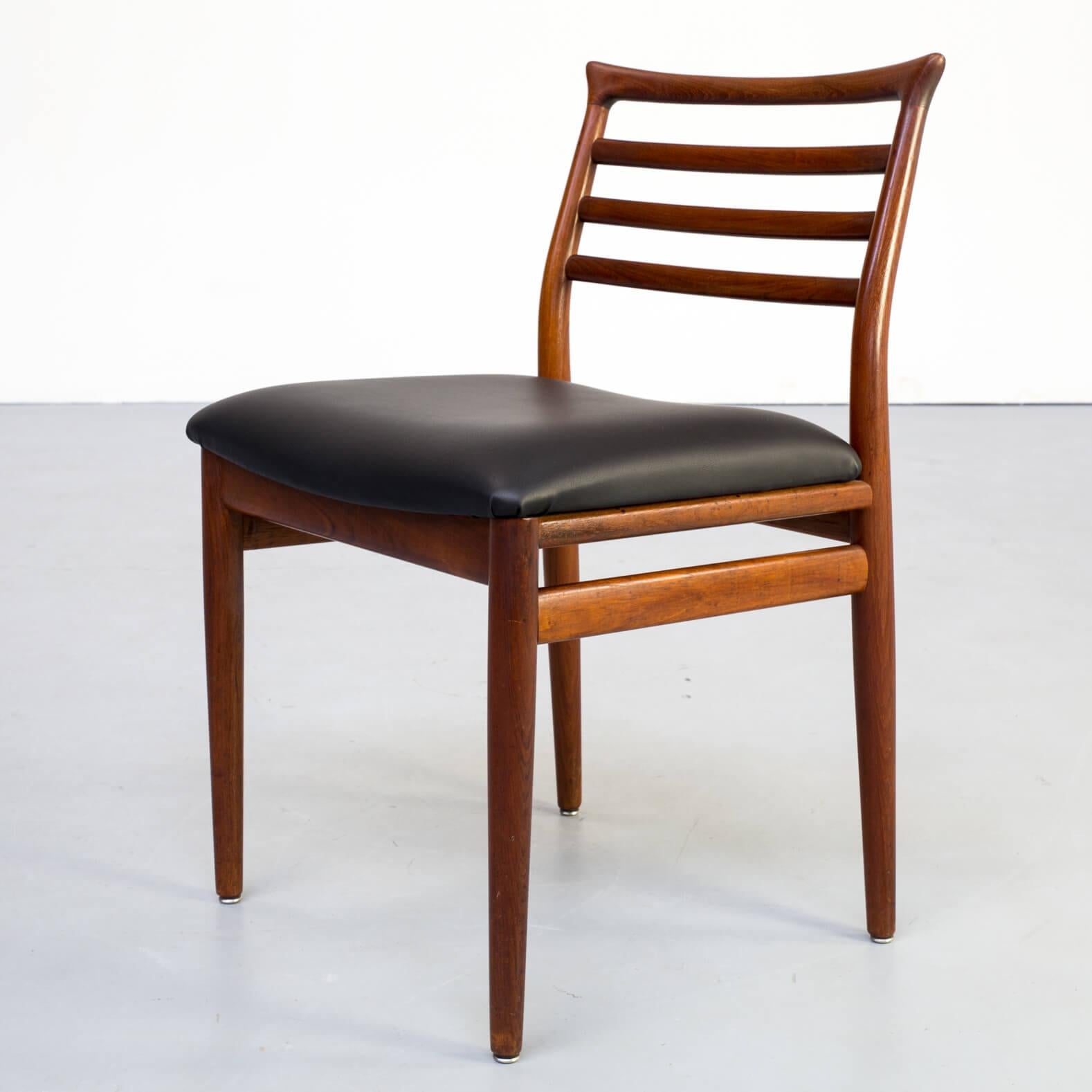 1960s Erling Torvits Dining Chair for Sorø Stolefabrik Set of 4 For Sale 6