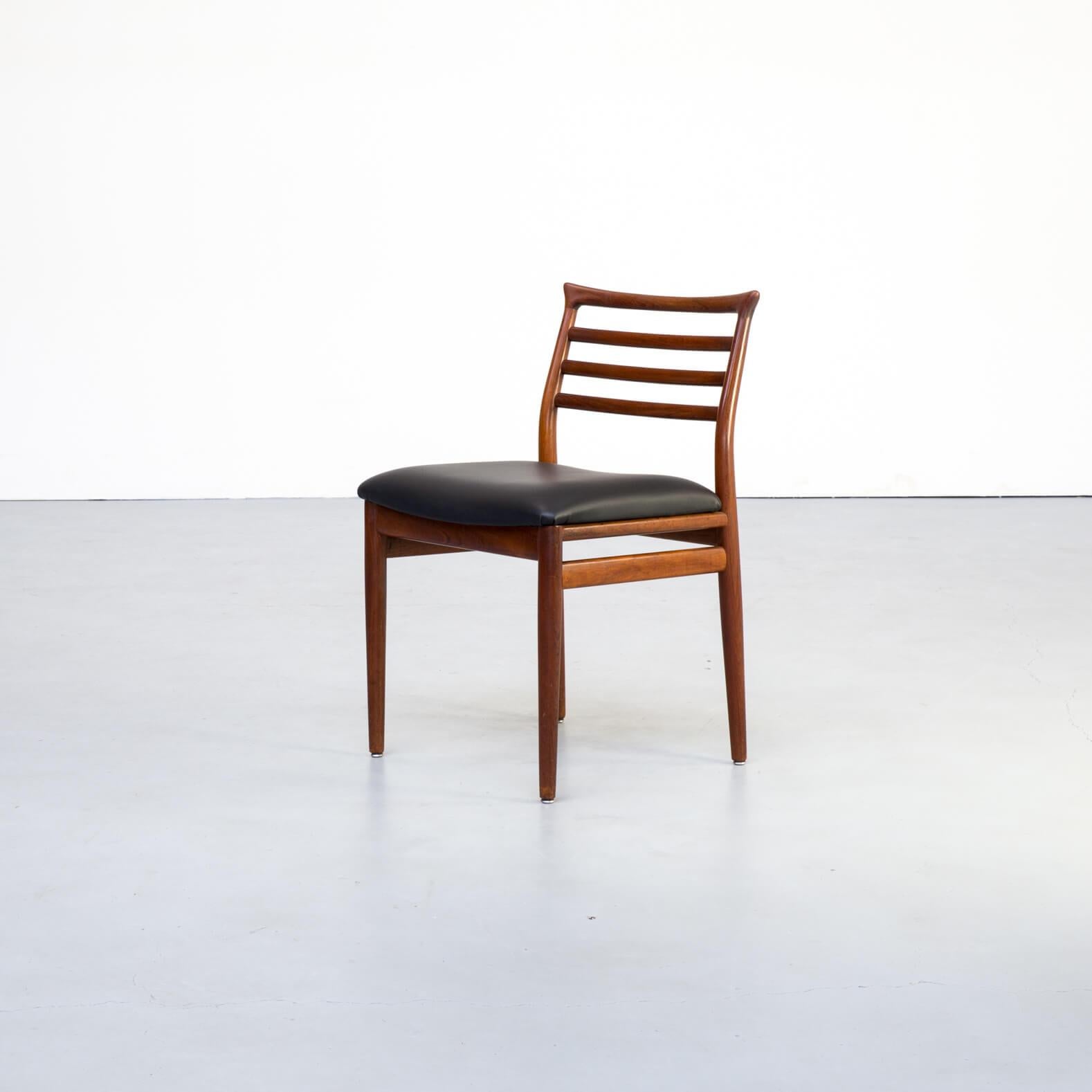 Danish 1960s Erling Torvits Dining Chair for Sorø Stolefabrik Set of 4 For Sale