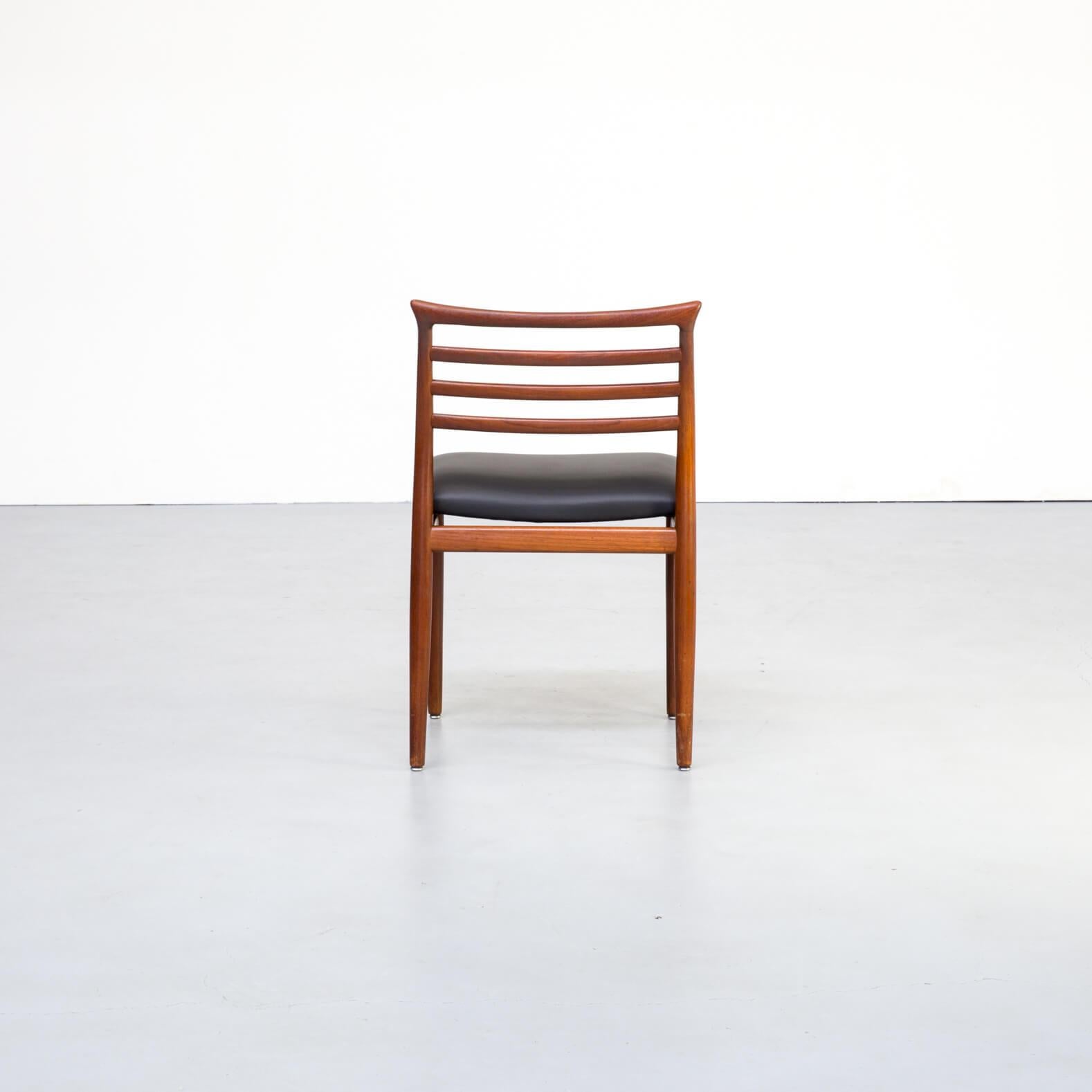 1960s Erling Torvits Dining Chair for Sorø Stolefabrik Set of 4 For Sale 1