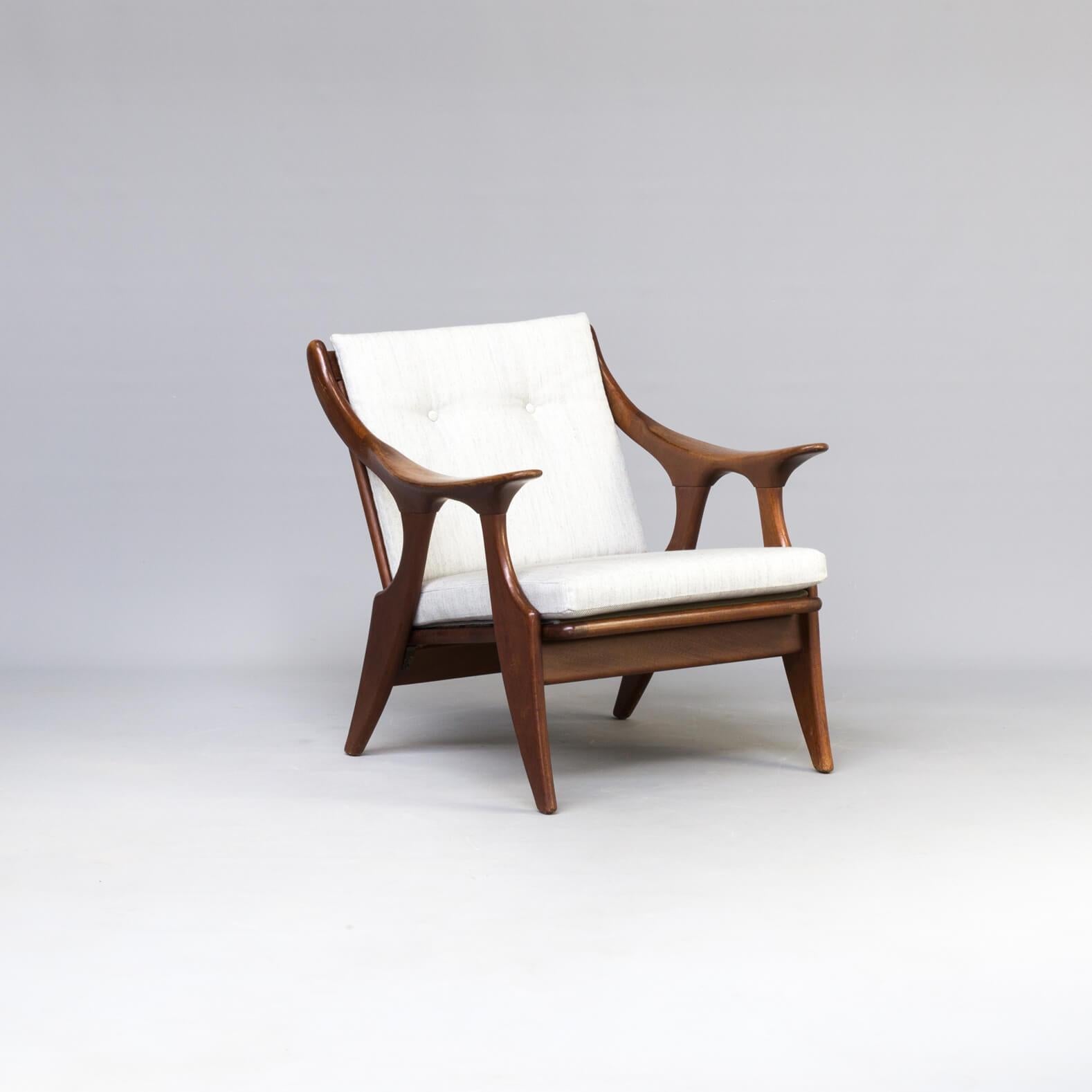 1960s Fauteuil ‘the Knot’ Model, ‘He’ and ‘She’ for De Ster Gelderland Set of 2 For Sale 5
