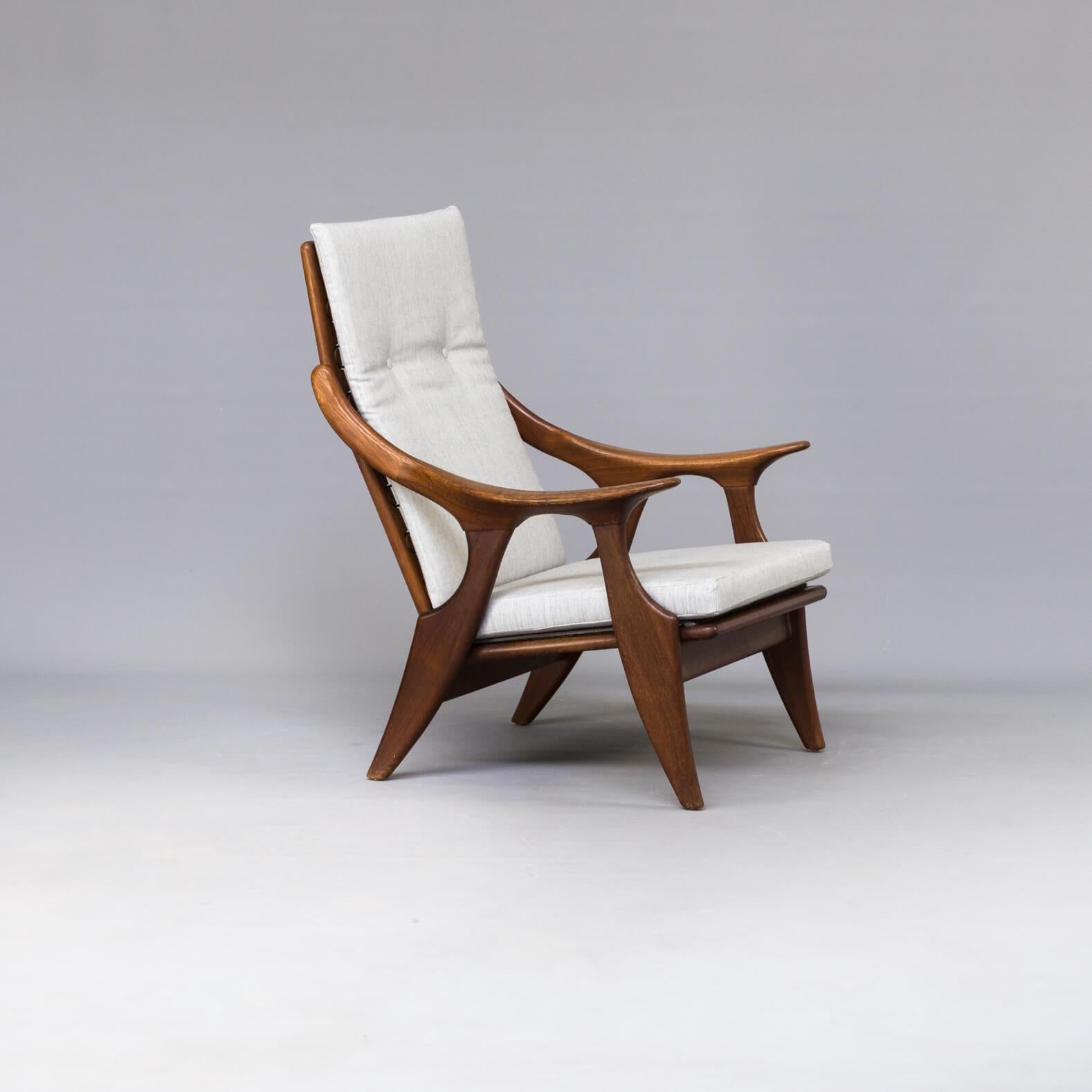 Dutch 1960s Fauteuil ‘the Knot’ Model, ‘He’ and ‘She’ for De Ster Gelderland Set of 2 For Sale