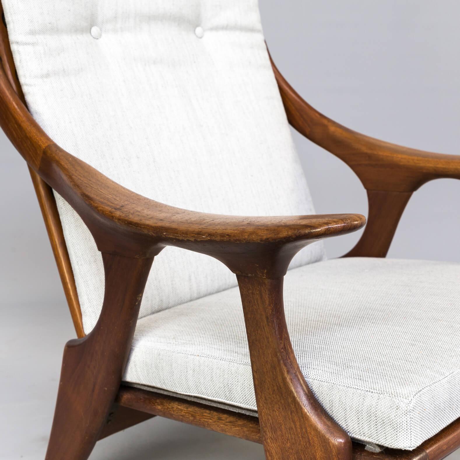 1960s Fauteuil ‘the Knot’ Model, ‘He’ and ‘She’ for De Ster Gelderland Set of 2 For Sale 1