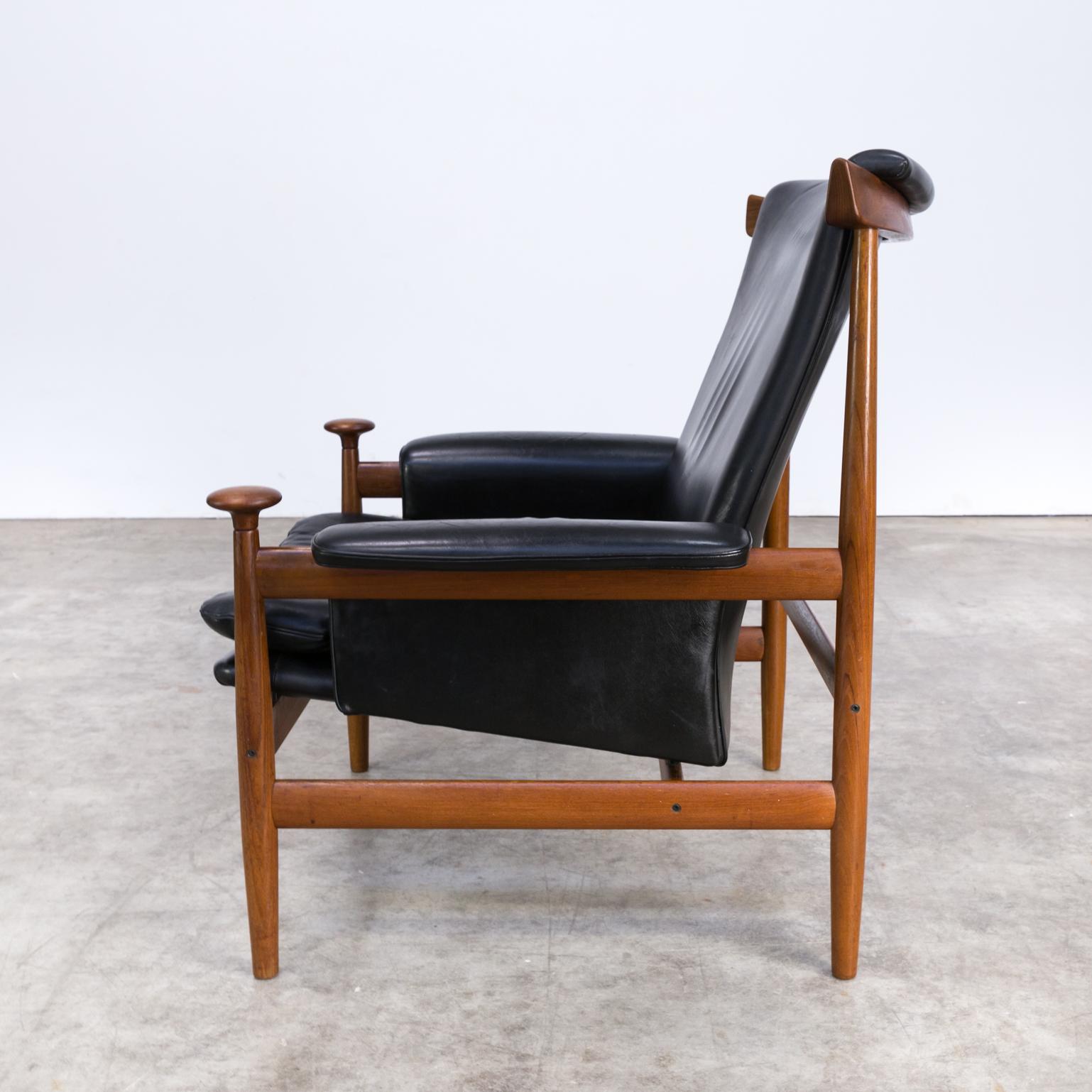 1960s Finn Juhl ‘Bwana Model 152’ Lounge Chair for France & Son For Sale 4