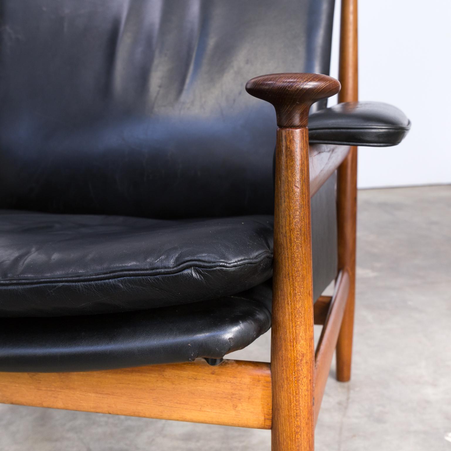 1960s Finn Juhl ‘Bwana Model 152’ Lounge Chair for France & Son For Sale 7