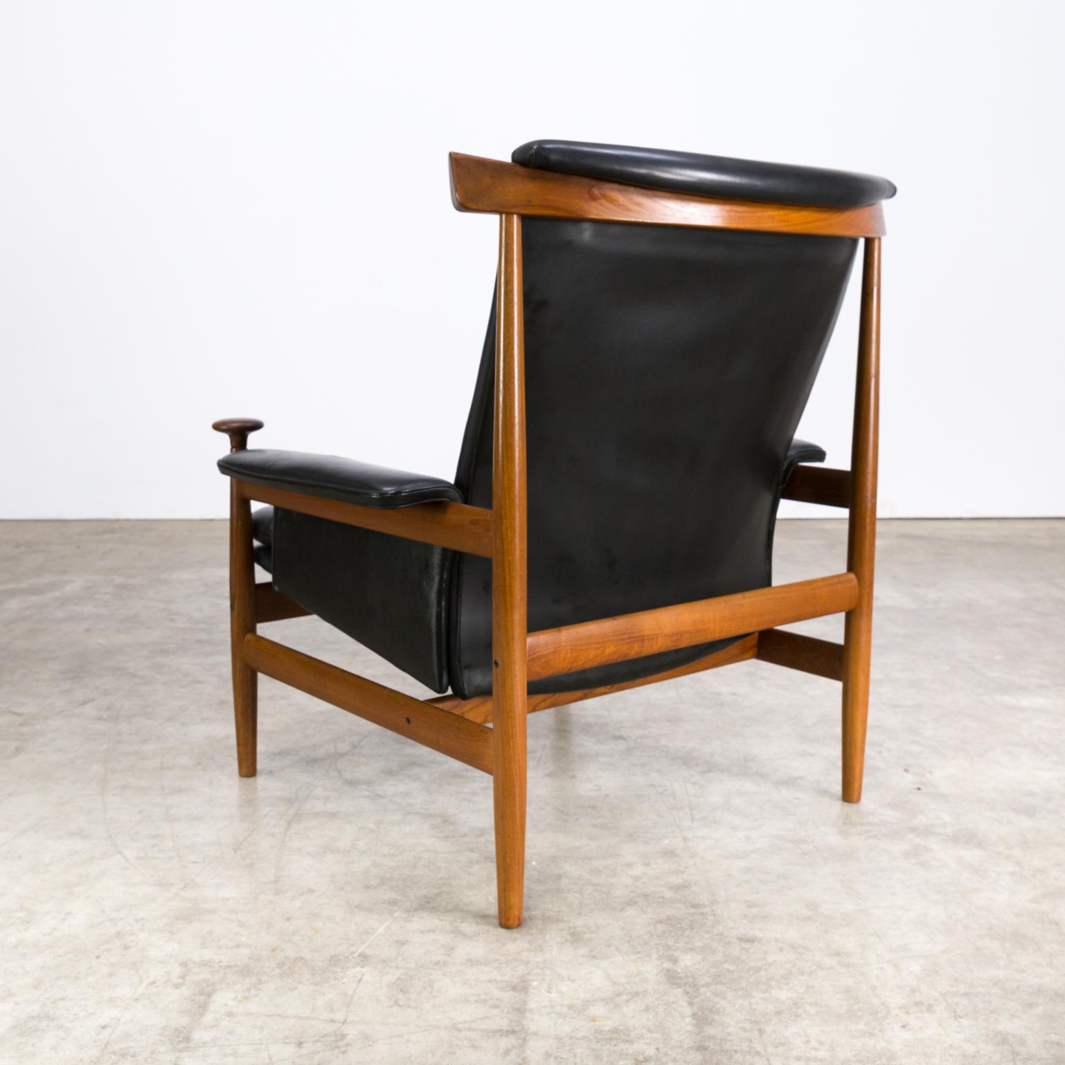1960s Finn Juhl ‘Bwana Model 152’ Lounge Chair for France & Son For Sale 1