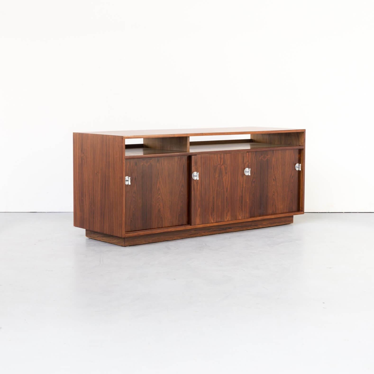 20th Century 1960s Finn Juhl Rosewood Side, Lowboard from the Diplomat Series for Cado For Sale