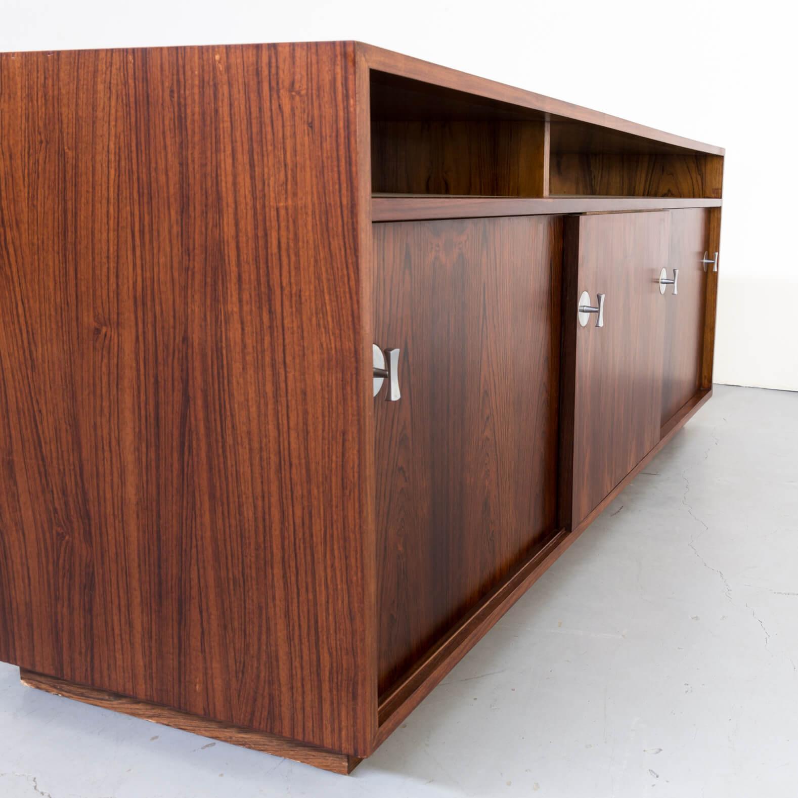 1960s Finn Juhl Rosewood Side, Lowboard from the Diplomat Series for Cado For Sale 3