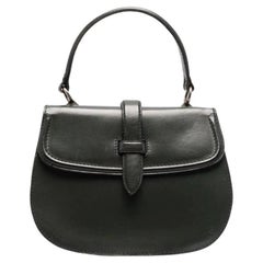 60s Forest green leather A.N.G.E.L.O. Vintage Cult handbag