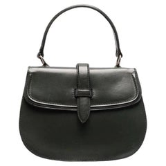 MCM M. Moment Black Leather Messenger Bag at 1stDibs