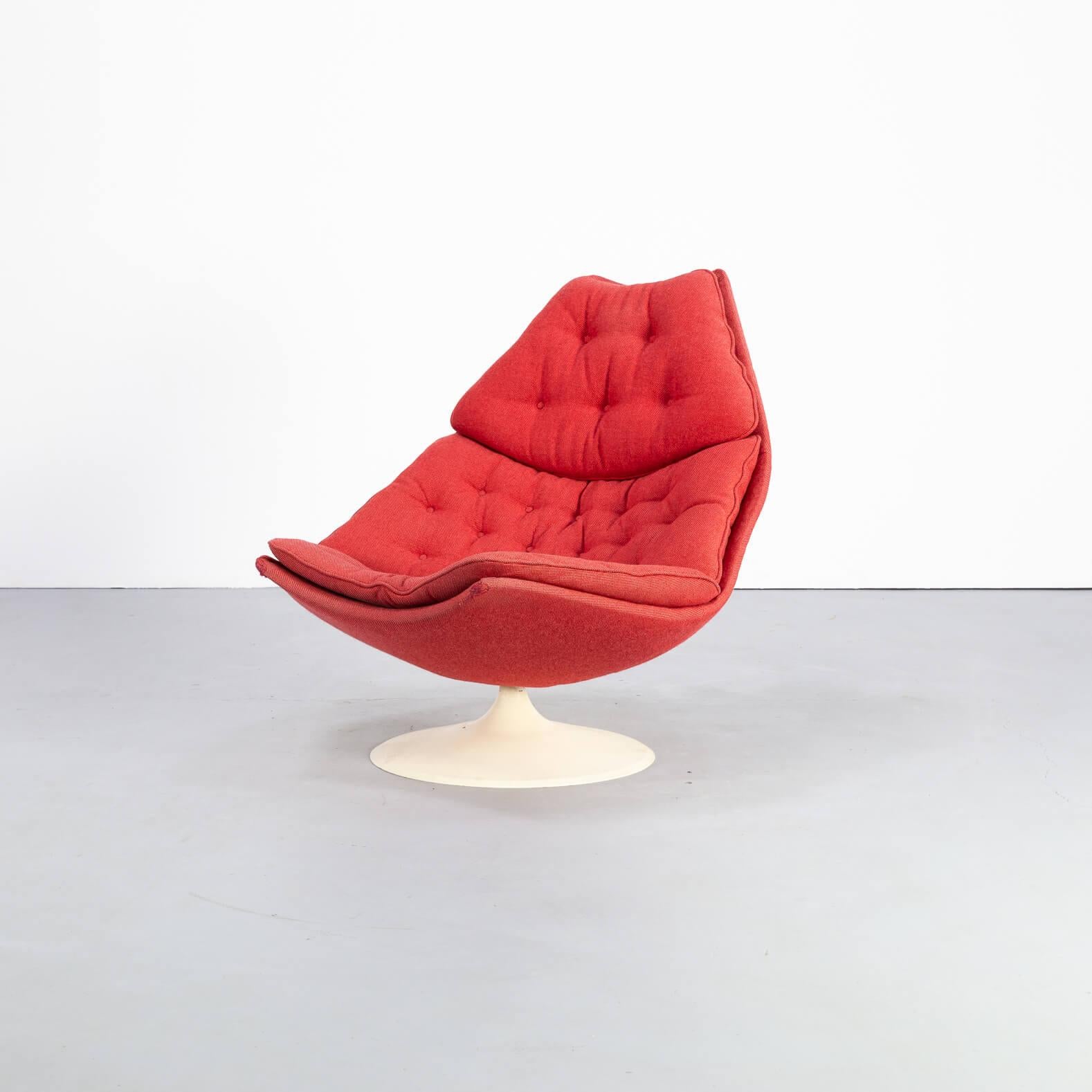 Dutch 1960s Geoffrey Harcourt F588 Lounge Fauteuil for Artifort For Sale