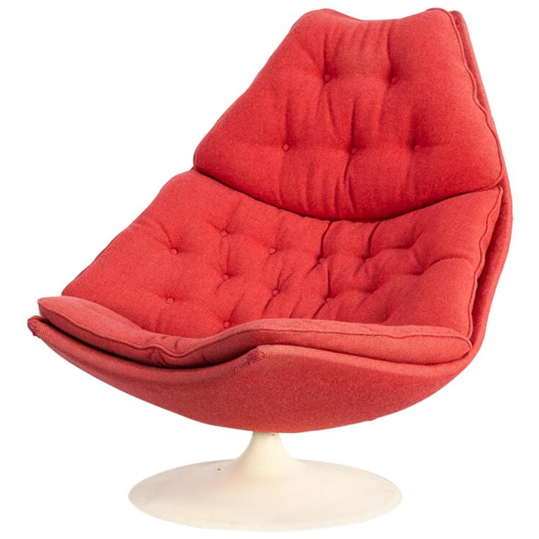 1960s Geoffrey Harcourt F588 Lounge Fauteuil for Artifort For Sale