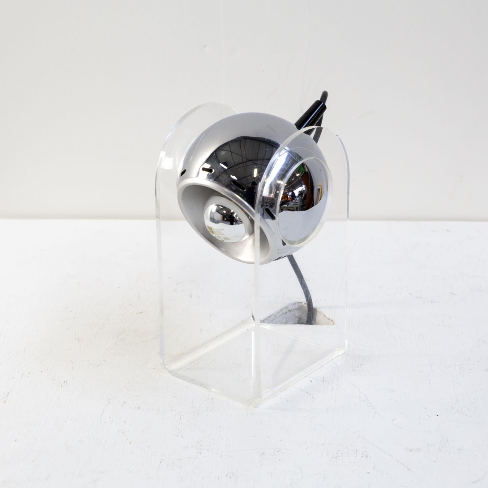 20th Century 70s table lamp for Insta Sensorette set/2 For Sale