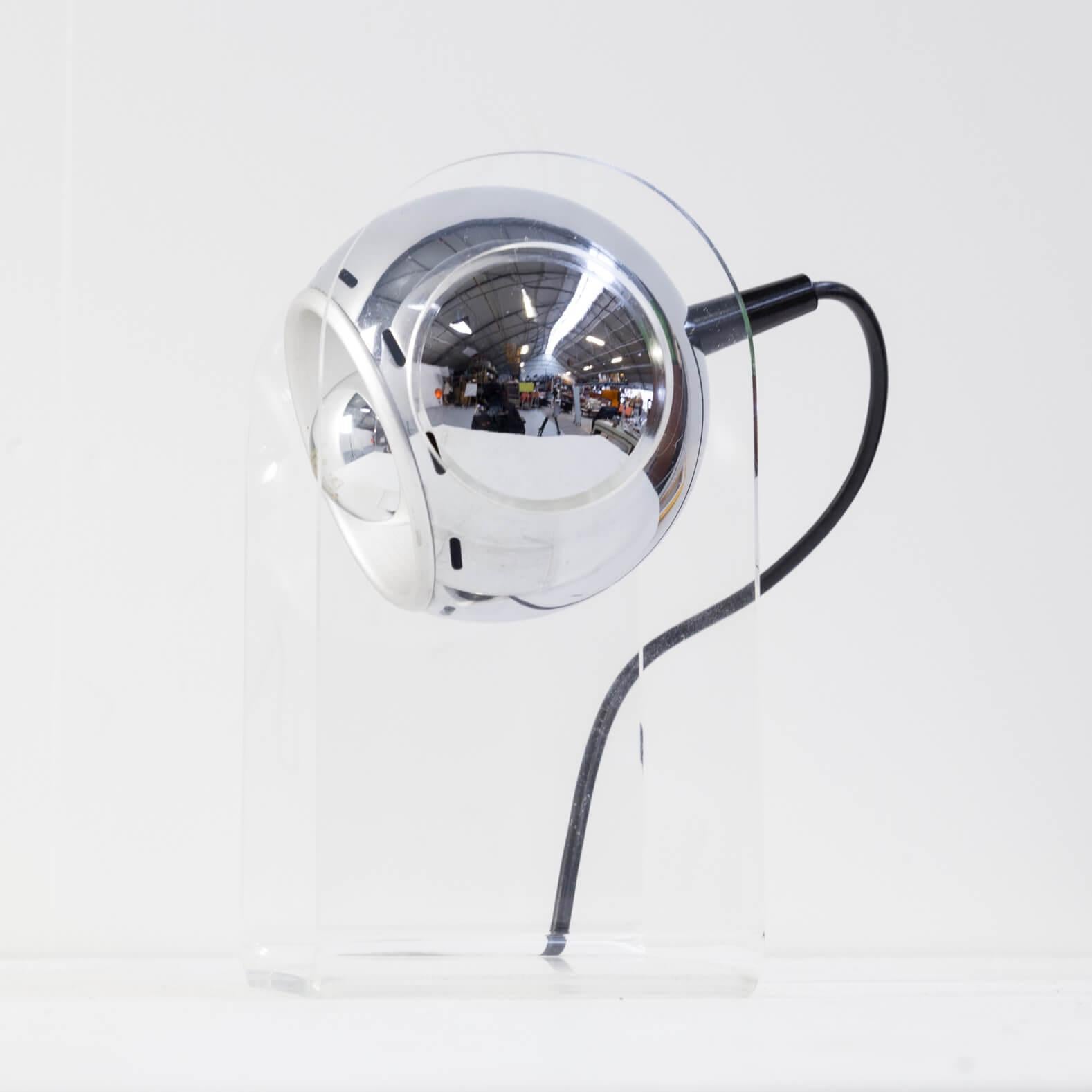 70s table lamp for Insta Sensorette set/2 For Sale 2