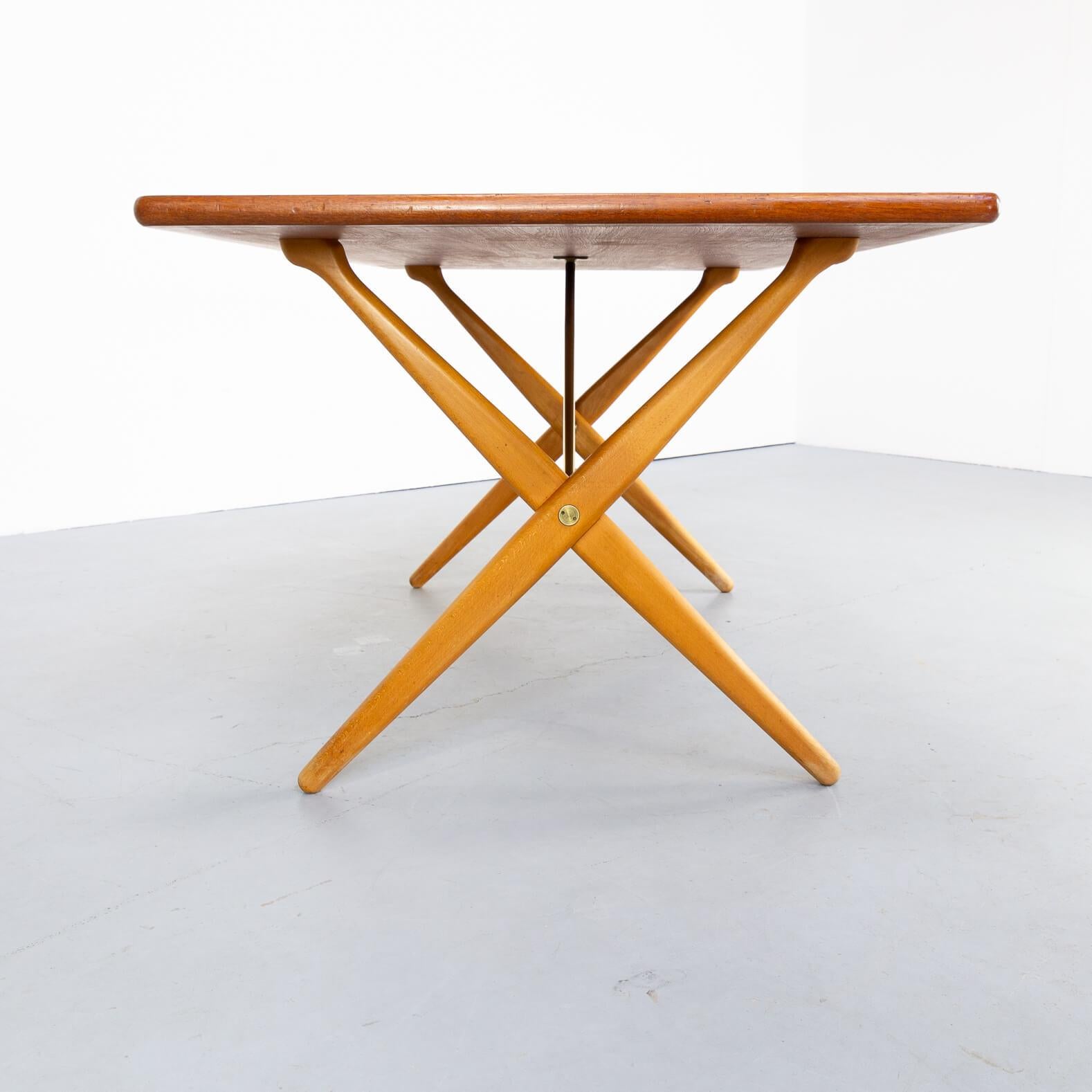 60s Hans J. Wegner ‘AT-303’ Dining Table for Andreas Tuck For Sale 1