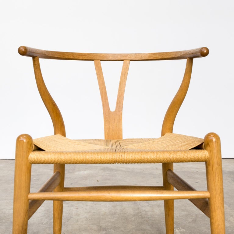 1960s Hans Wegner Ch24 Wishbone Chairs For Carl Hansen And Son For Sale At 1stdibs