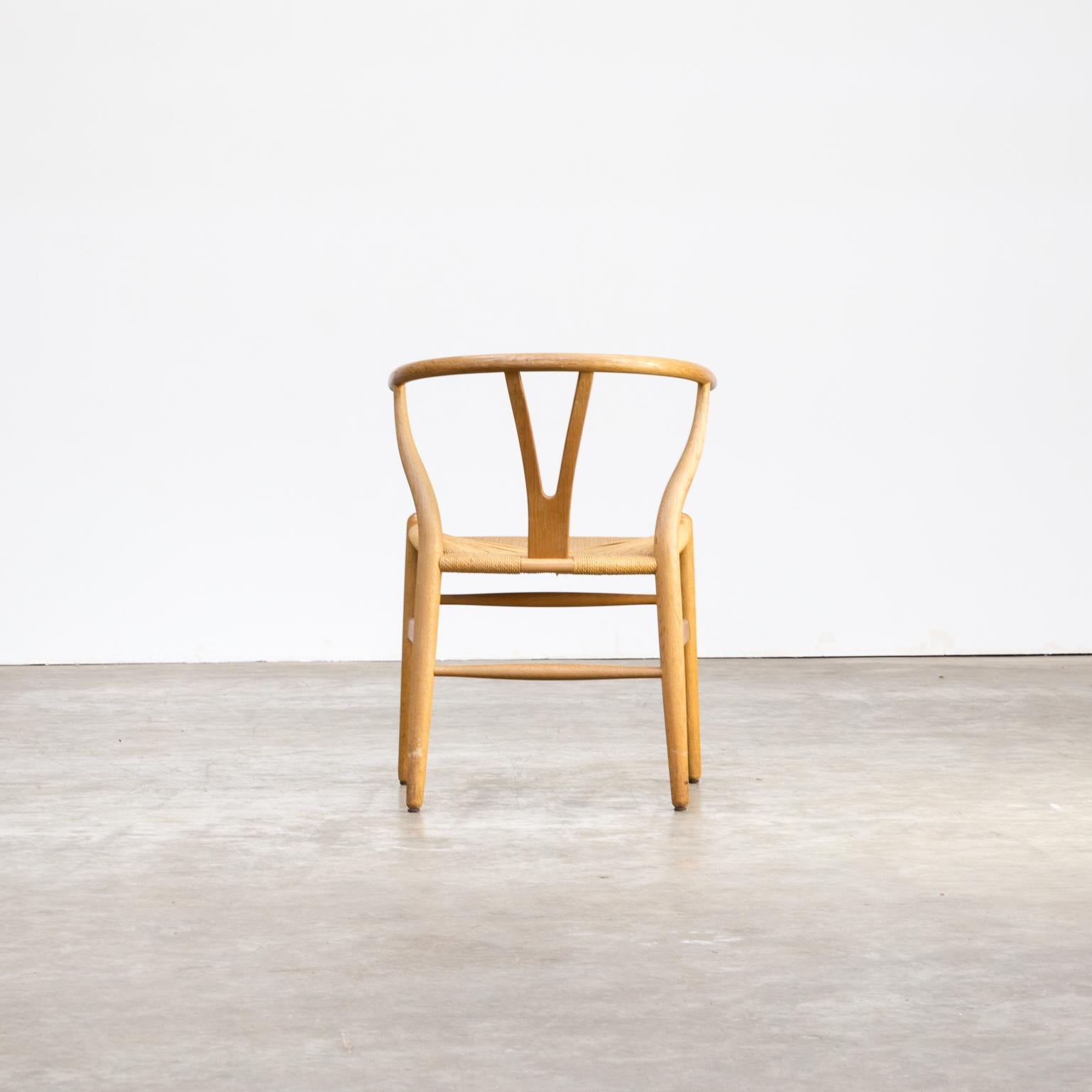 Mid-20th Century 1960s Hans Wegner ‘CH24’ Wishbone Chairs for Carl Hansen & Son For Sale