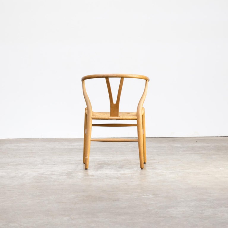1960s Hans Wegner Ch24 Wishbone Chairs For Carl Hansen And Son For Sale At 1stdibs