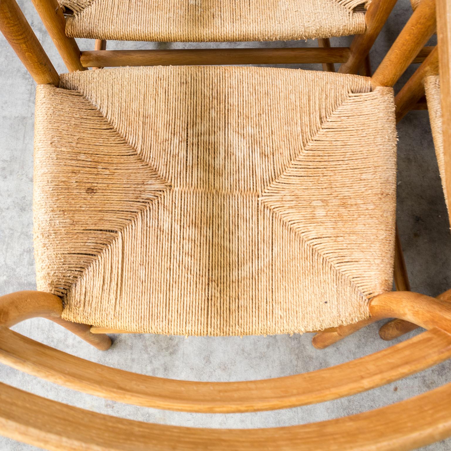1960s Hans Wegner ‘CH46’ Chair for Carl Hansen & Son, Set of 4 For Sale 5
