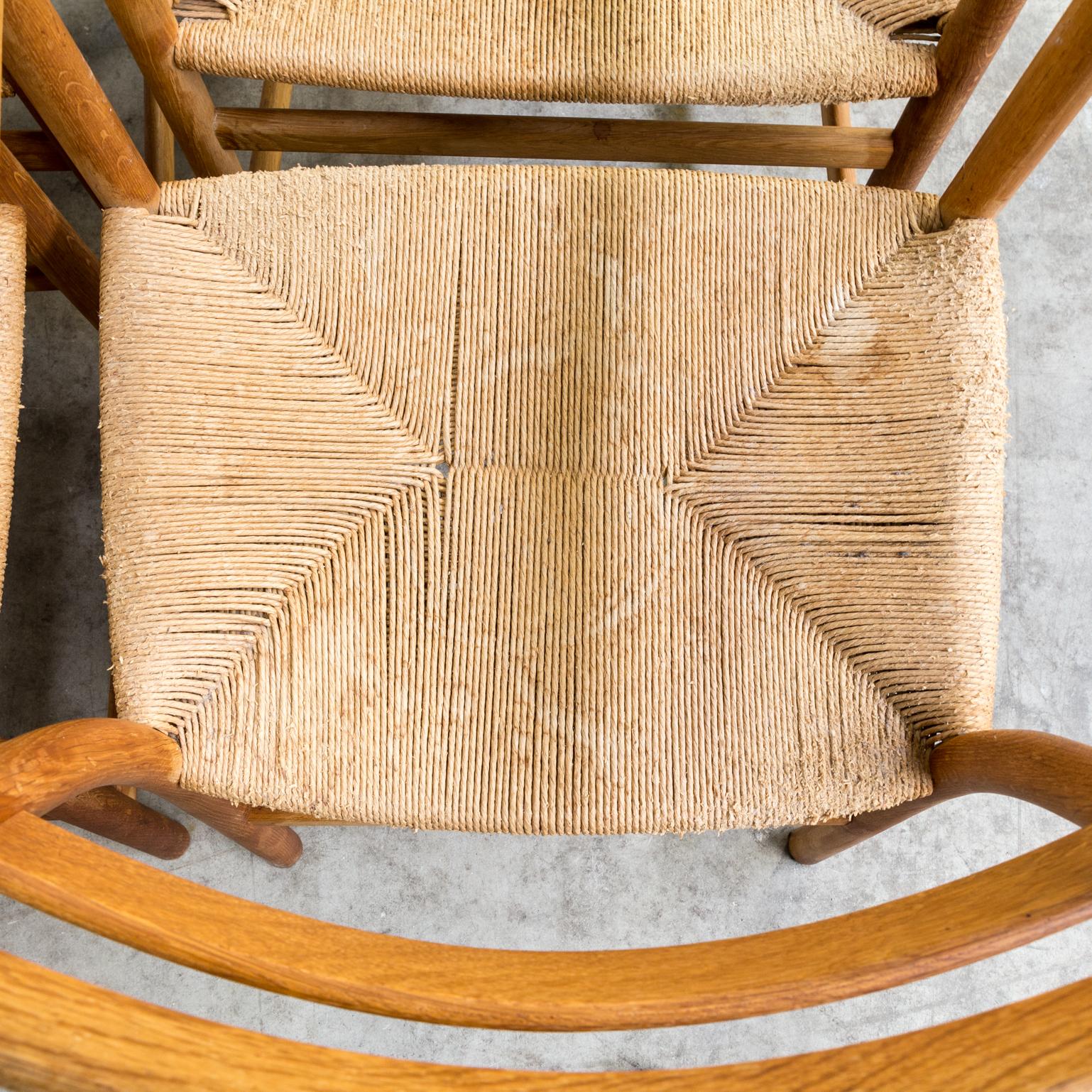 1960s Hans Wegner ‘CH46’ Chair for Carl Hansen & Son, Set of 4 For Sale 8