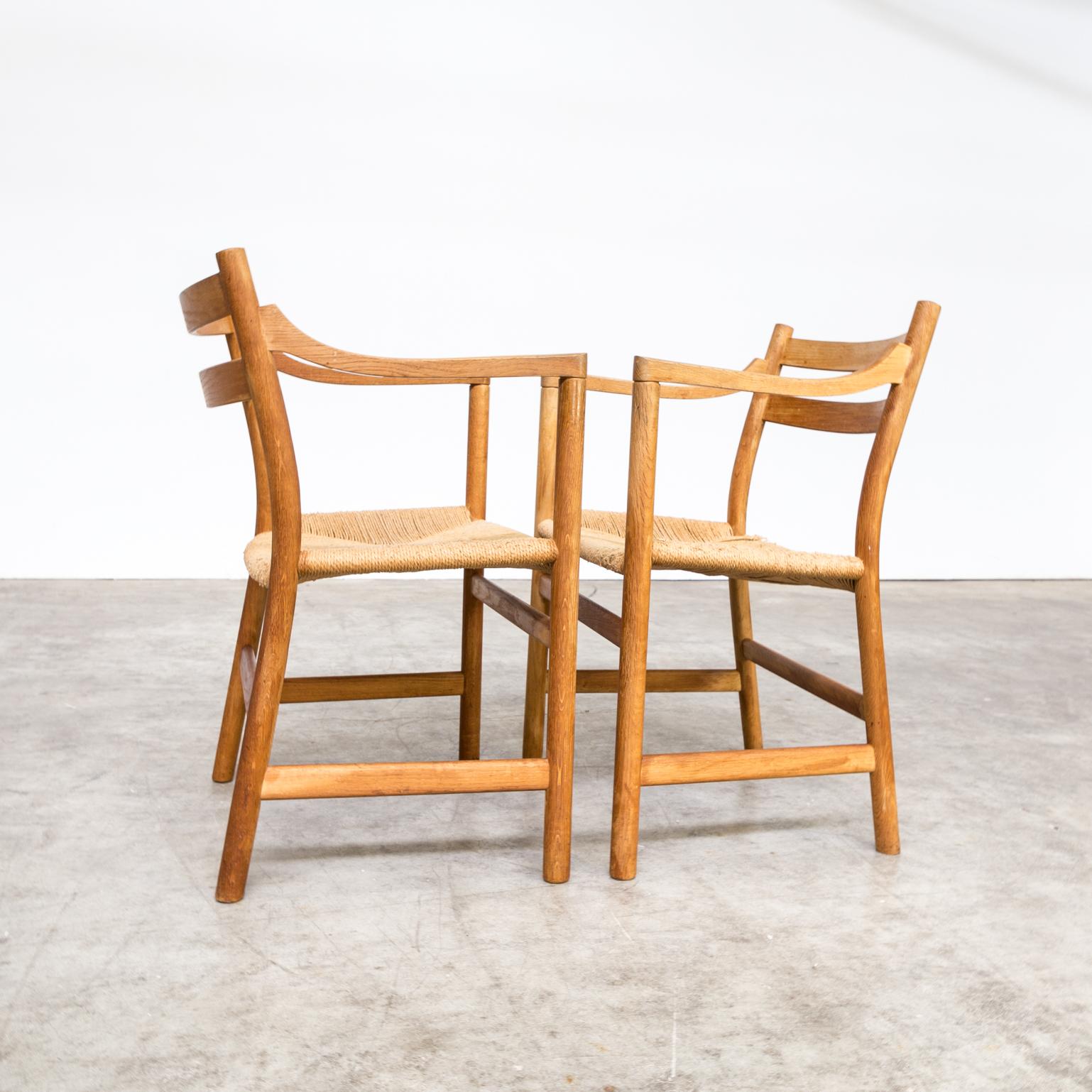 1960s Hans Wegner ‘CH46’ Chair for Carl Hansen & Son, Set of 4 For Sale 11