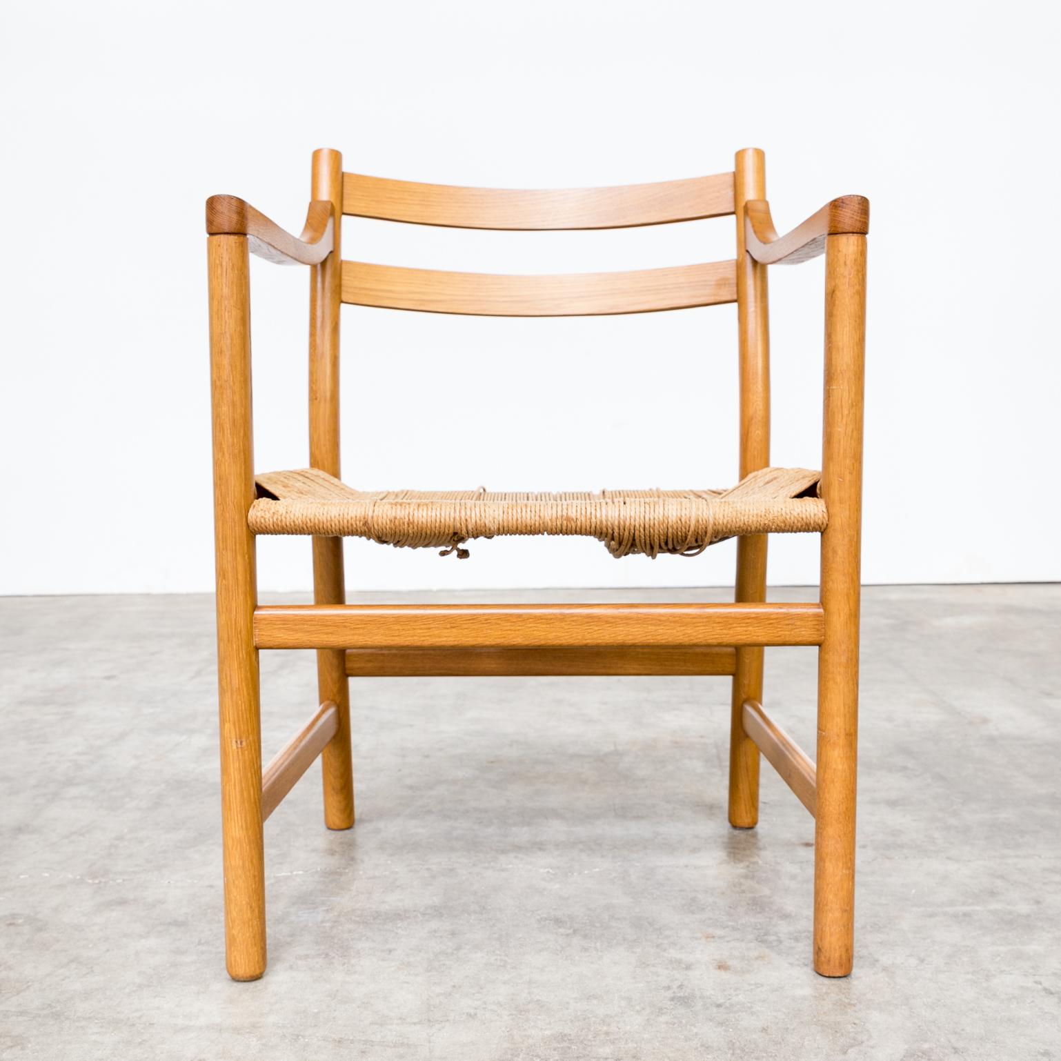 1960s Hans Wegner ‘CH47’ Chairs and ‘CH46’ Chair for Carl Hansen & Son Set of 5 For Sale 10