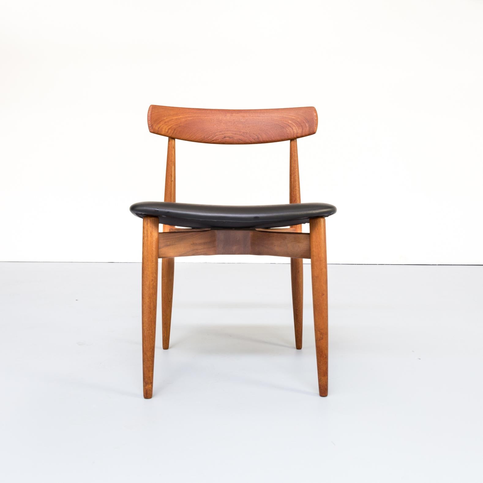 1960s Henry W. Klein Teak Dining Chair for Bramin, Set of 8 im Angebot 4