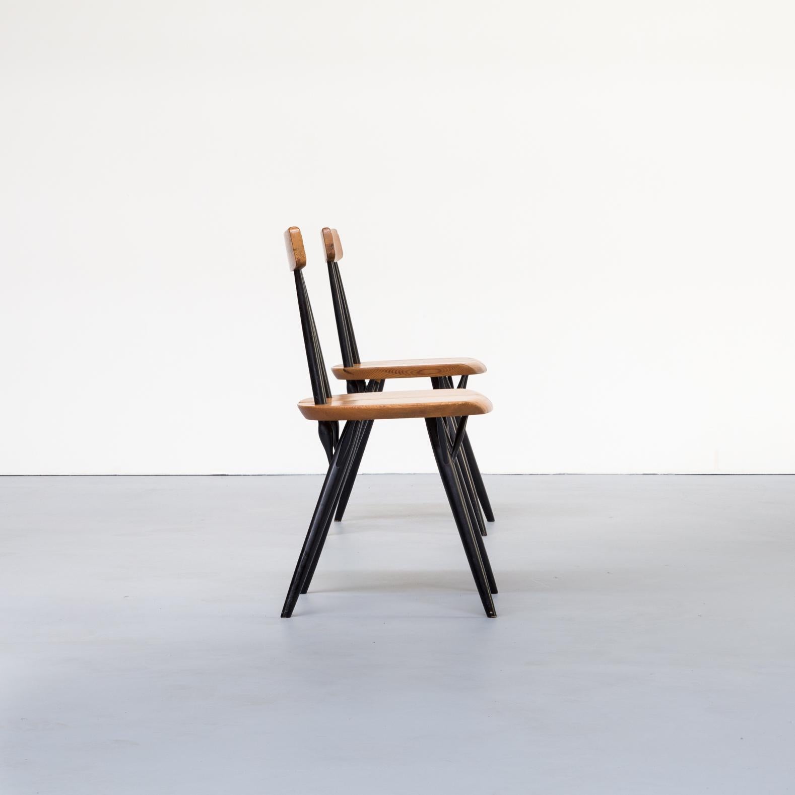 Birch 1960s Ilmari Tapiovaara “Pirkka” Dining Chair for Laukaan Puu, Set of 2 For Sale