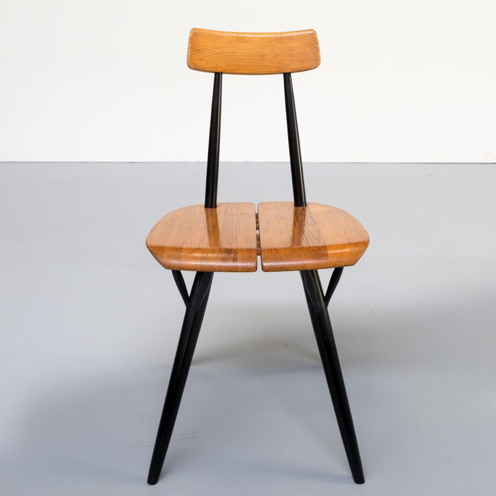 1960s Ilmari Tapiovaara “Pirkka” Dining Chair for Laukaan Puu, Set of 2 For Sale 3
