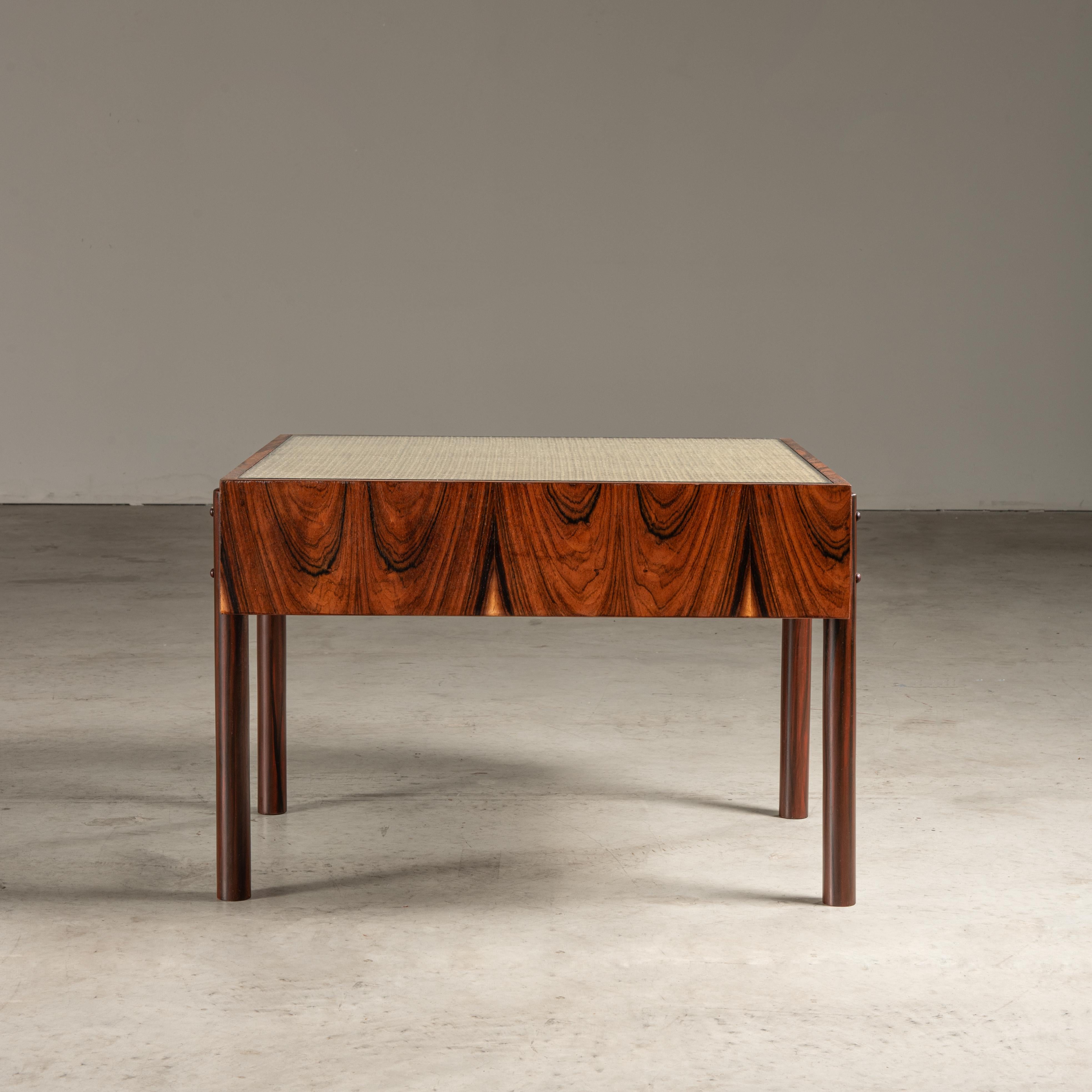 Contemporary 60's Inspired 'Adi' Side Table, Brazilian Modern Design  For Sale