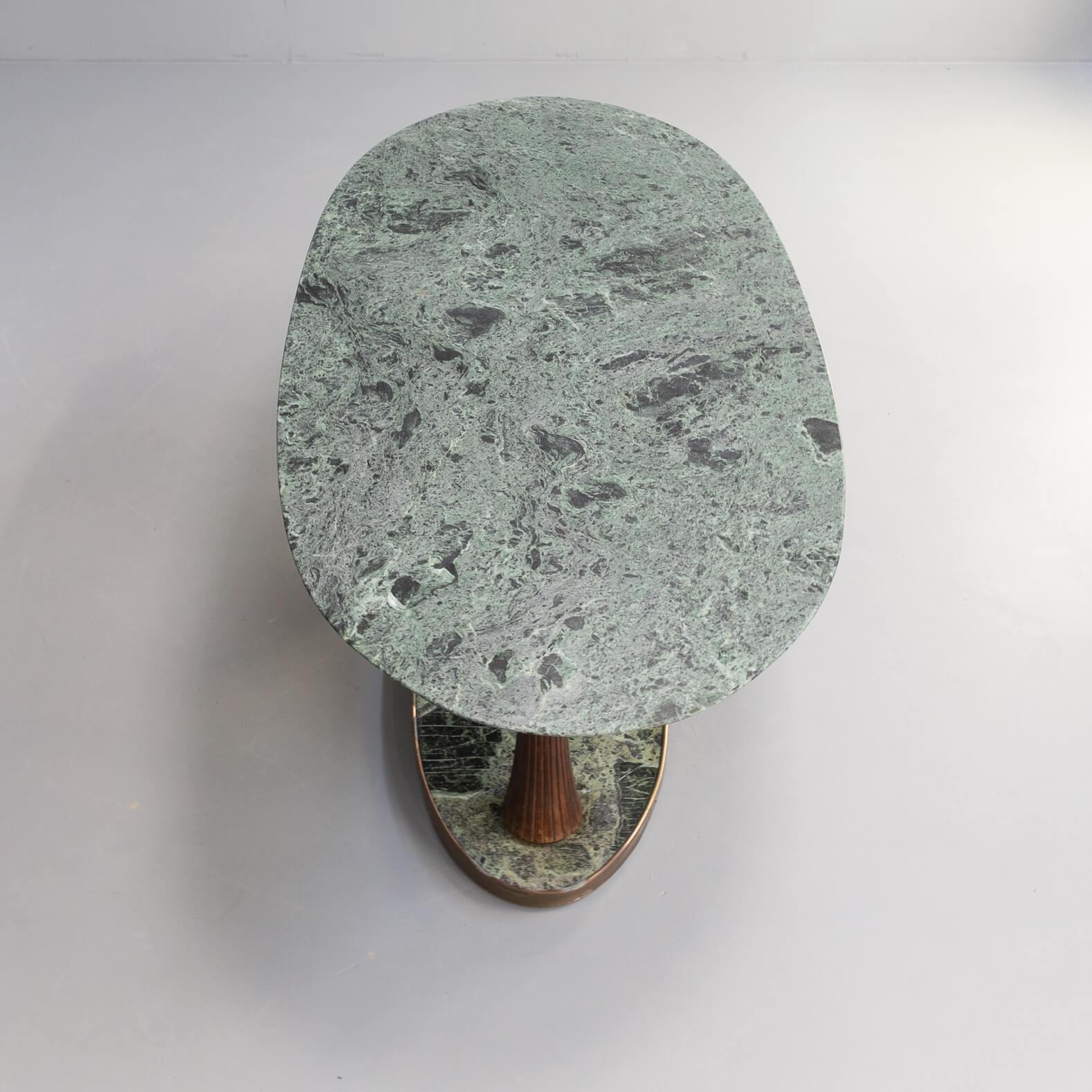 60s Italian Dining Table Marble by Vittorio Dassi For Sale 1