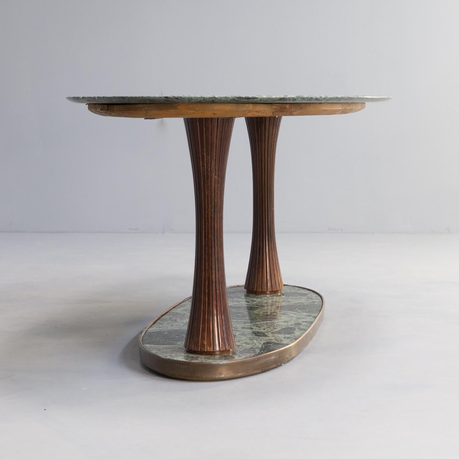 60s Italian Dining Table Marble by Vittorio Dassi For Sale 4