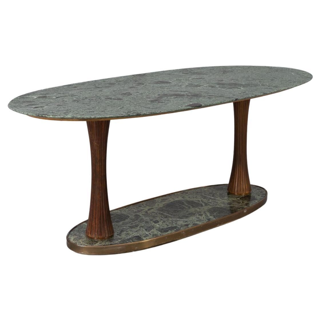 60s Italian Dining Table Marble by Vittorio Dassi For Sale