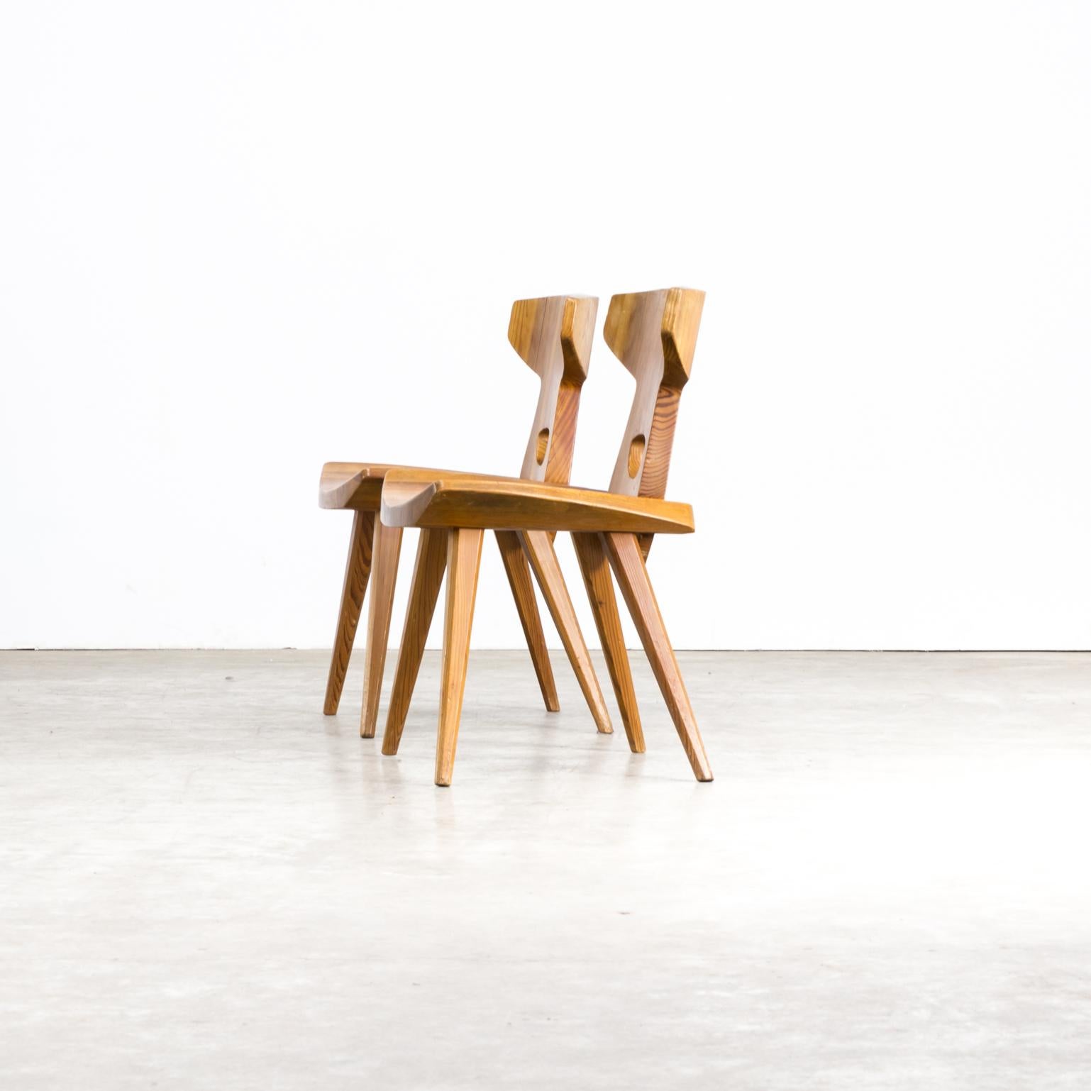 Danish 1960s Jacob Kielland-Brandt Dining Chairs for I. Christiansen Set of 2