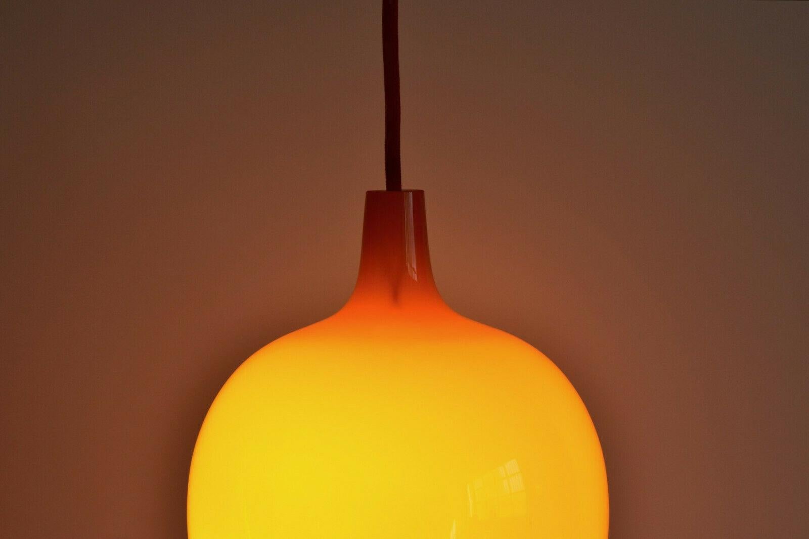 20th Century 1960s Jo Hammerborg Pompei pendant lamp for Fog & Morup and Holmegaard, Denmark