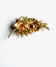60s Juliana Watermelon Brooch