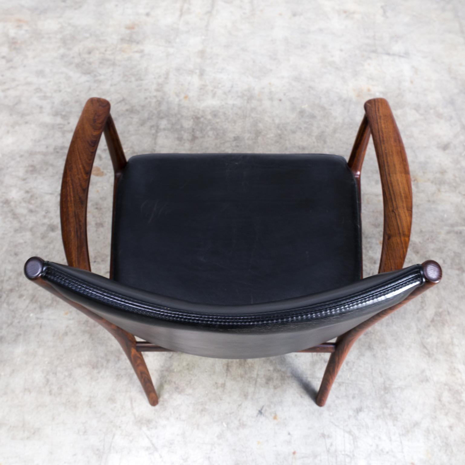 1960s Kai Lyngfeldt Larsen Armchair for Vejen Møbelfabrik Set of 2 For Sale 9