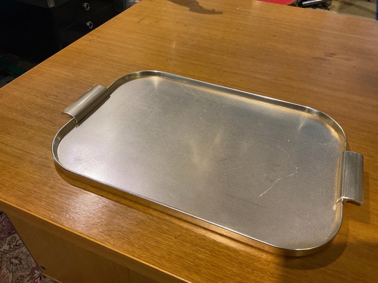 Plateau moderne Organzier de bureau avec poignée en métal-Homary