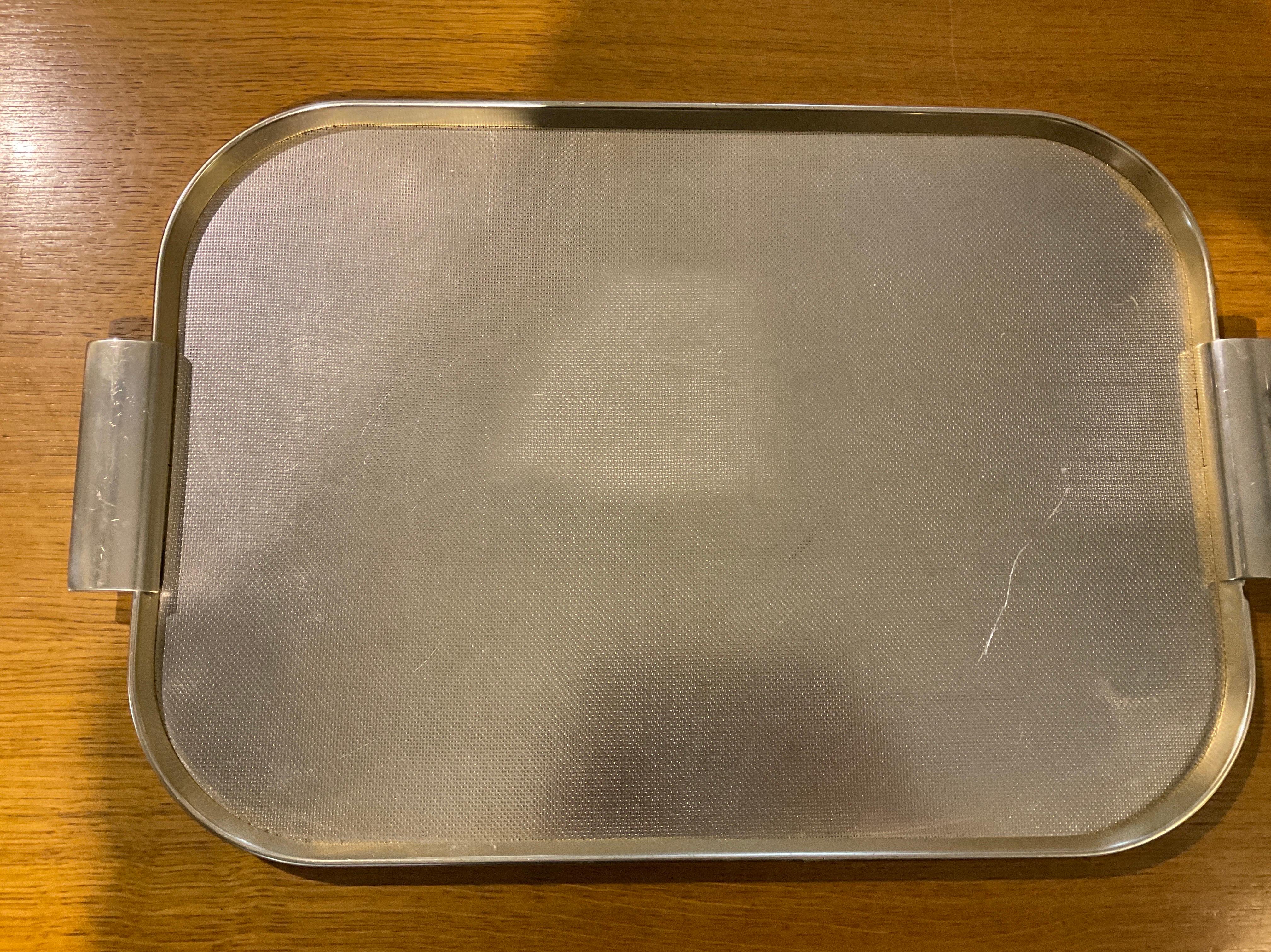 60s Bandeja de aluminio Kaymet mediados del siglo XX en venta