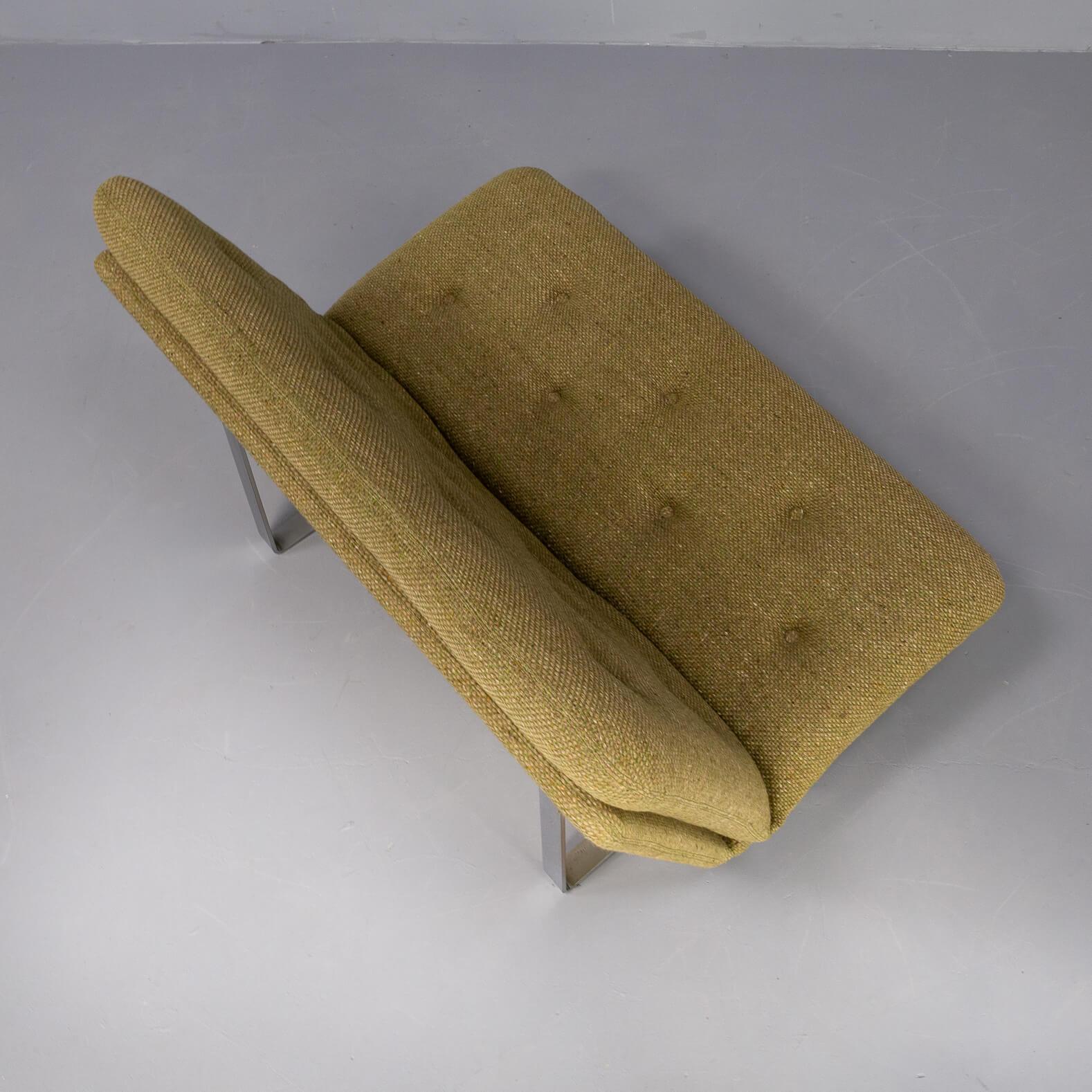 Fabric 60s Kho Liang Ie C684 Two Seat Sofa for Artifort For Sale