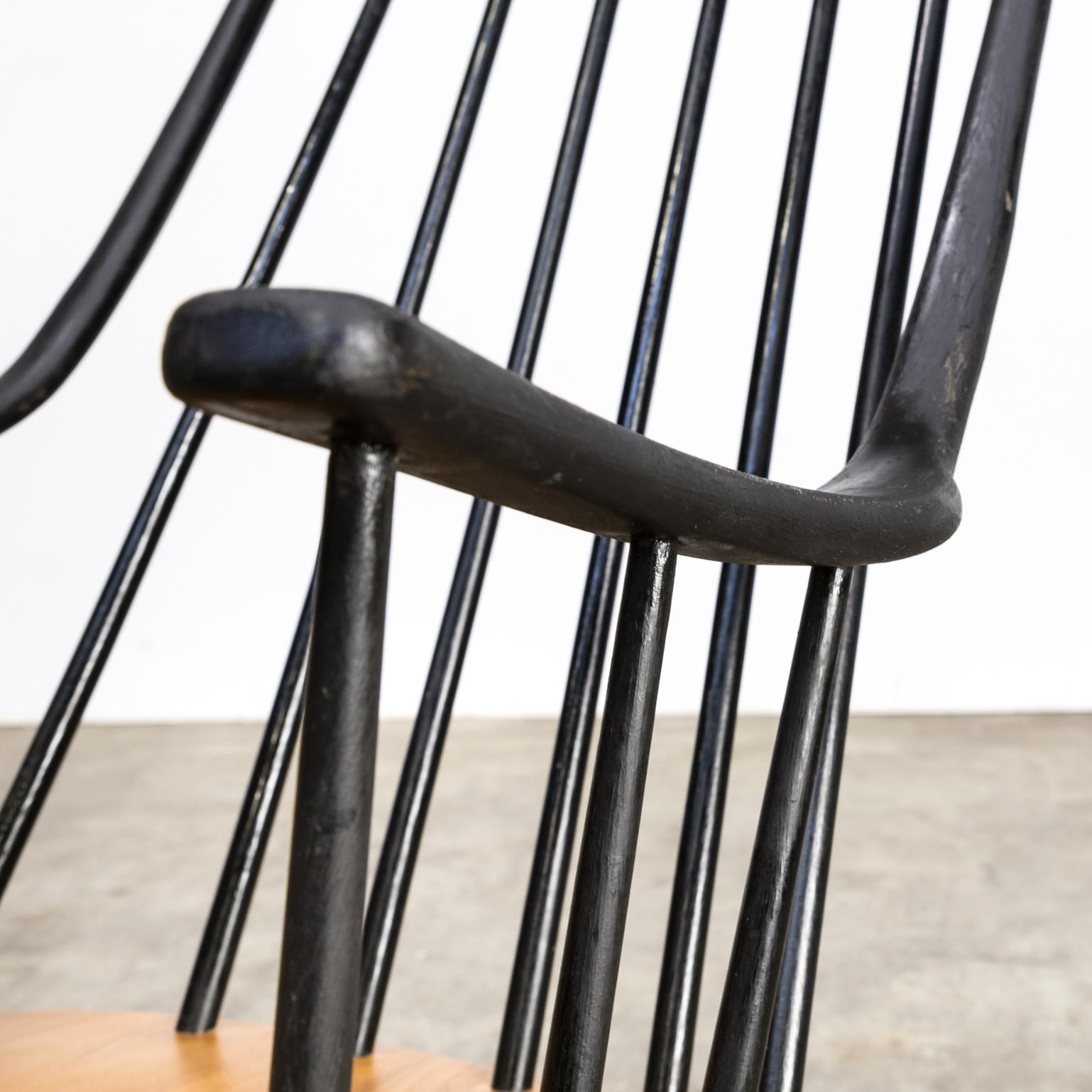 1960s Lena Larsson ‘Grandessa’ Rocking Chair for Nesto For Sale 2