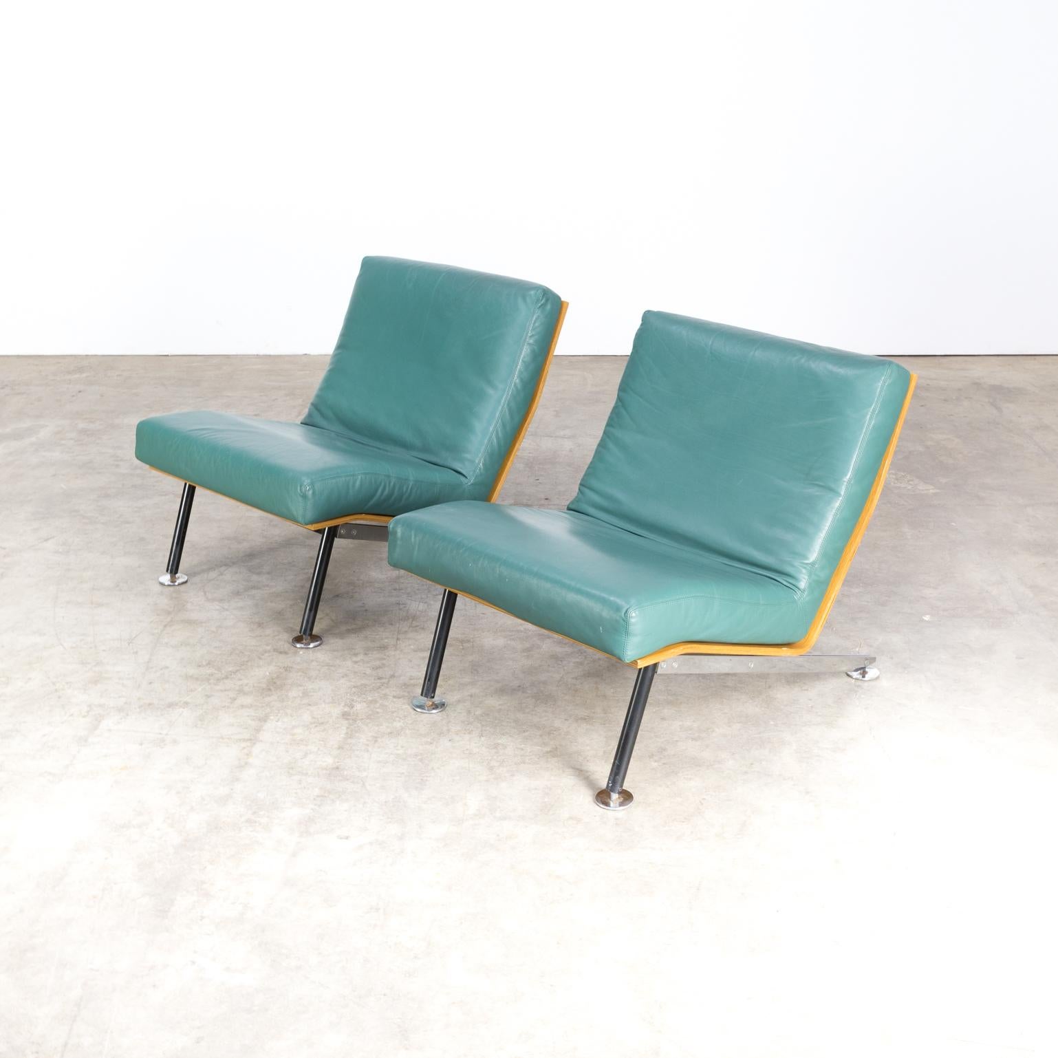 1960s Low Lounge Chair by Felice Rossi Set of 2 For Sale 3