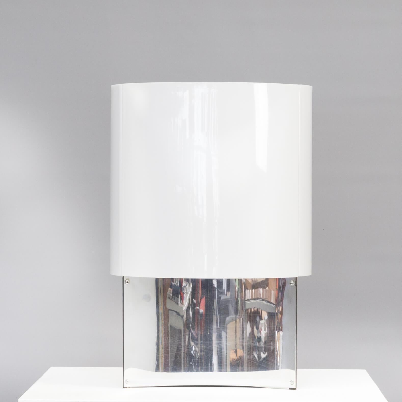 Mid-Century Modern 1960s Massimo Vignelli 526G Table Lamp for Arteluce For Sale