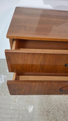 Moderner Schrank der Jahrhundertmitte aus Nussbaumholz, Slowenien, 1960er Jahre Design
