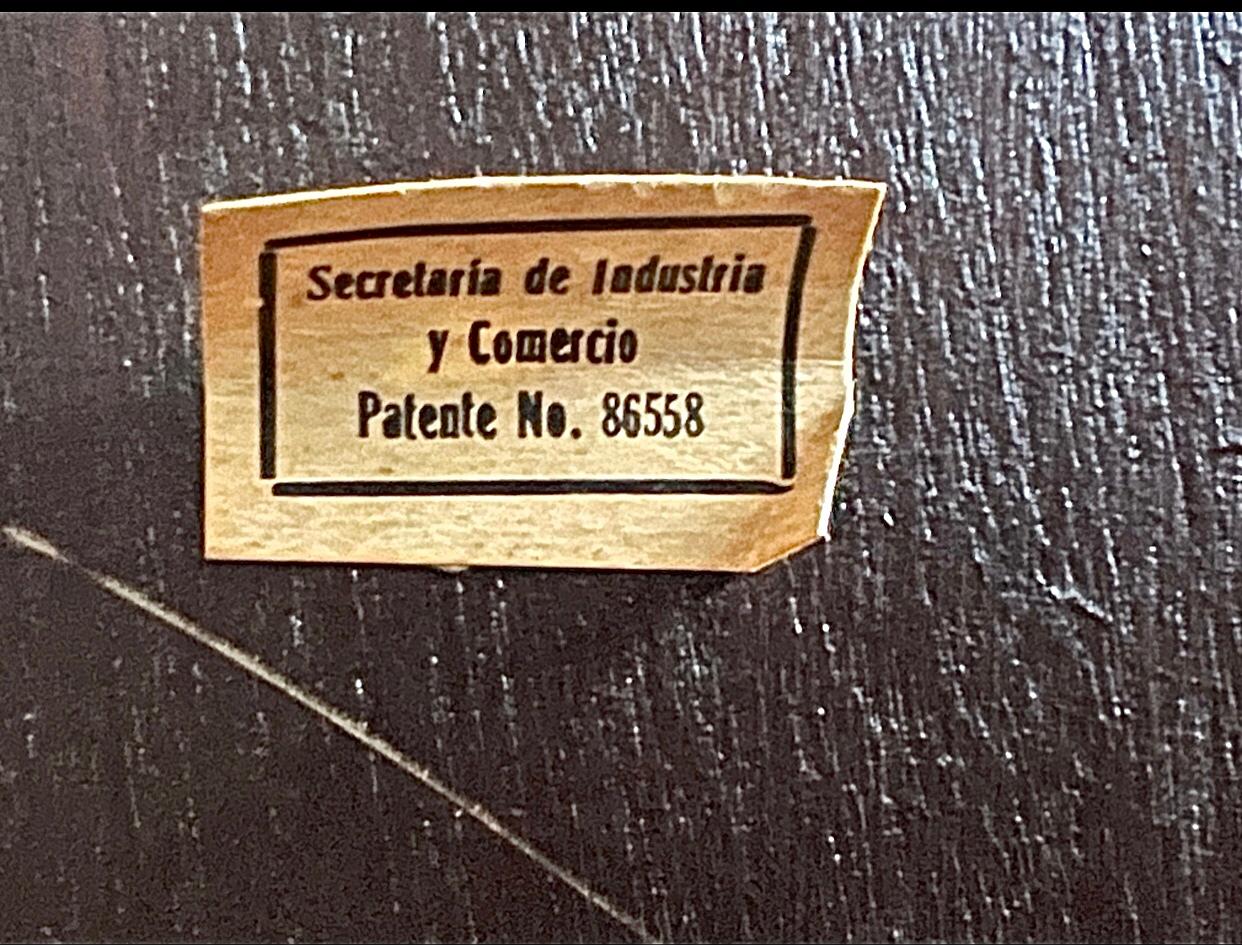 60s Mid Century Original Zarebski Espejo Brutalista Mexicano 1