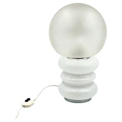 60s Murano Glass Table Lamp attributed to Mazzega - Iconic Design Lighting