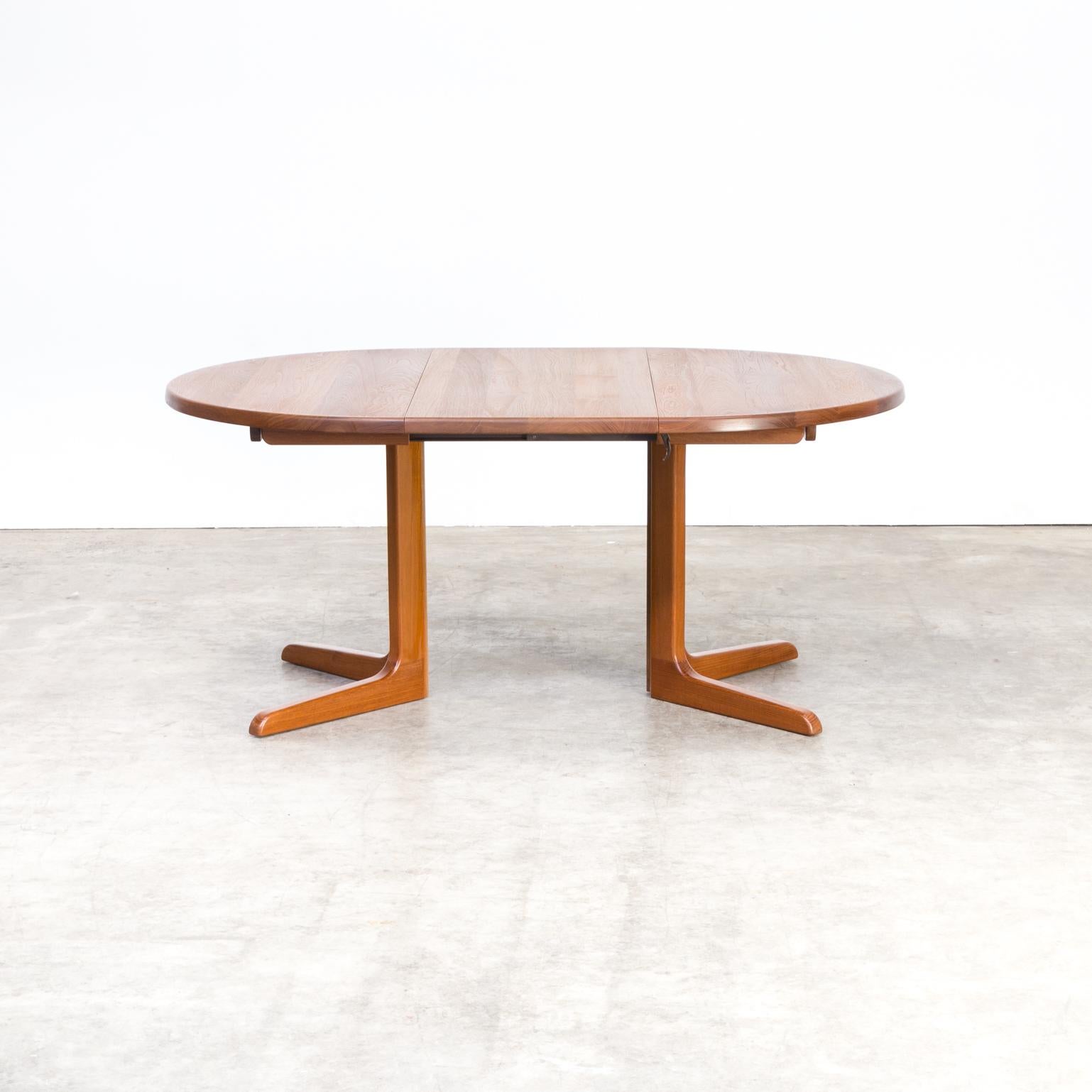 Mid-20th Century 1960s Niels Bach Extendable Dinner Table for Niels Bach a/S For Sale